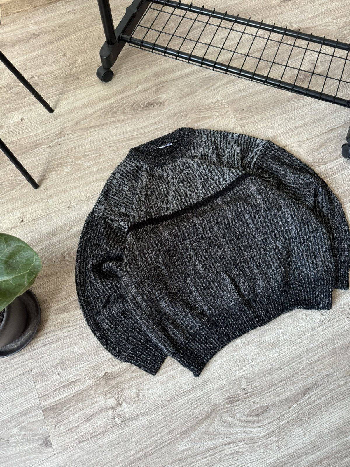 Japanese Brand × Vintage Vintage Y2K Japanese Style Knit Wool Sweater Italy Size US M / EU 48-50 / 2 - 2 Thumbnail