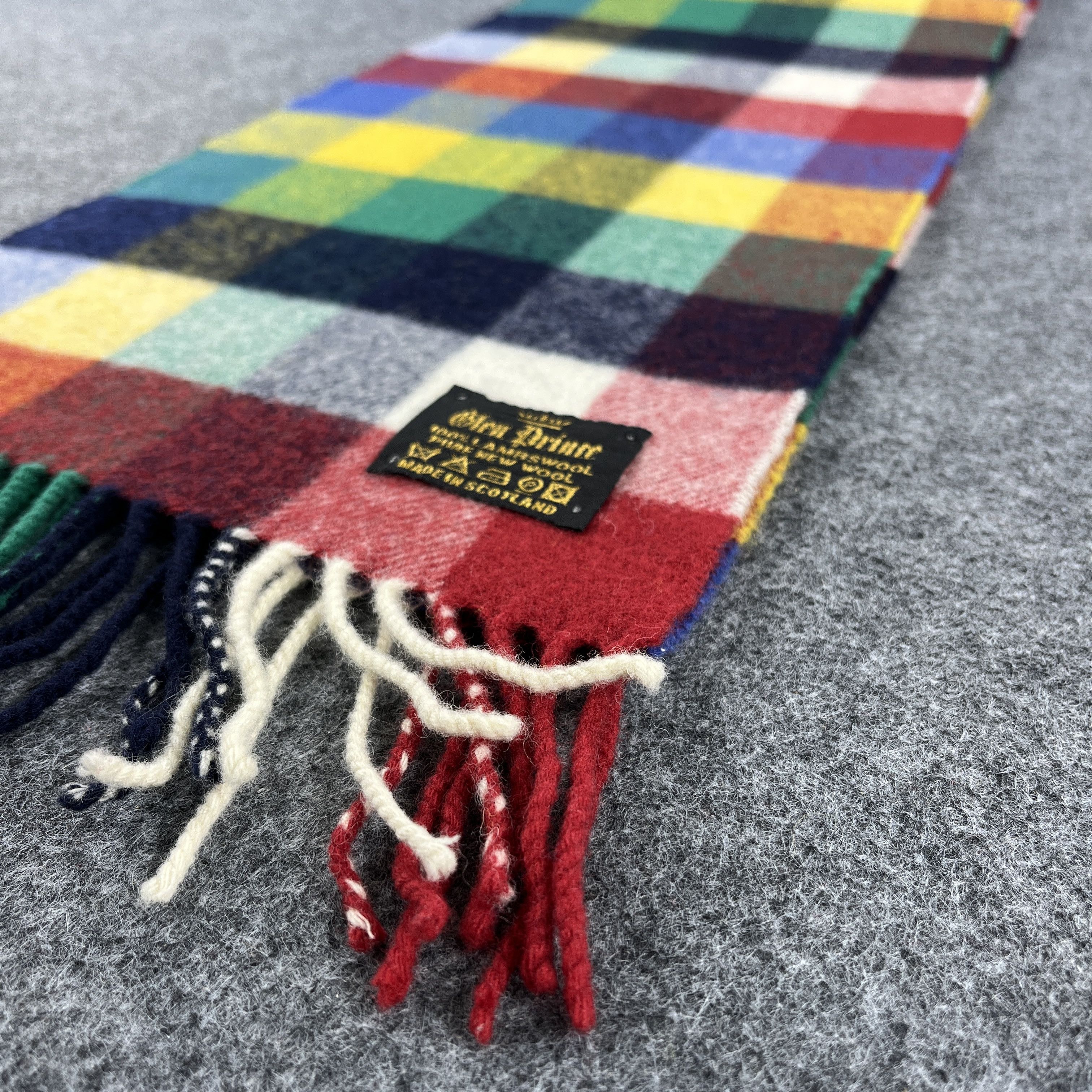 Vintage Glen Prince Scarf / Muffler / Neckwear T1490 Size ONE SIZE - 6 Thumbnail