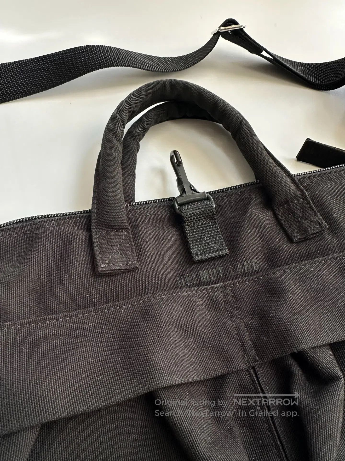 Helmut Lang HELMUT LANG OB Canvas shoulder bag| Size ONE SIZE - 2 Thumbnail