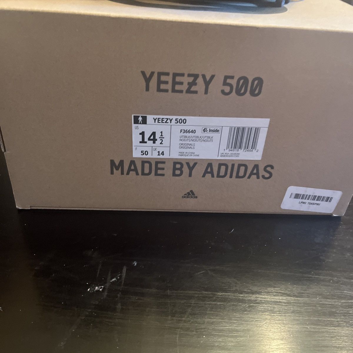 Yeezy YEEZY 500 UTILITY BLACK Size US 14 / EU 47 - 5 Thumbnail