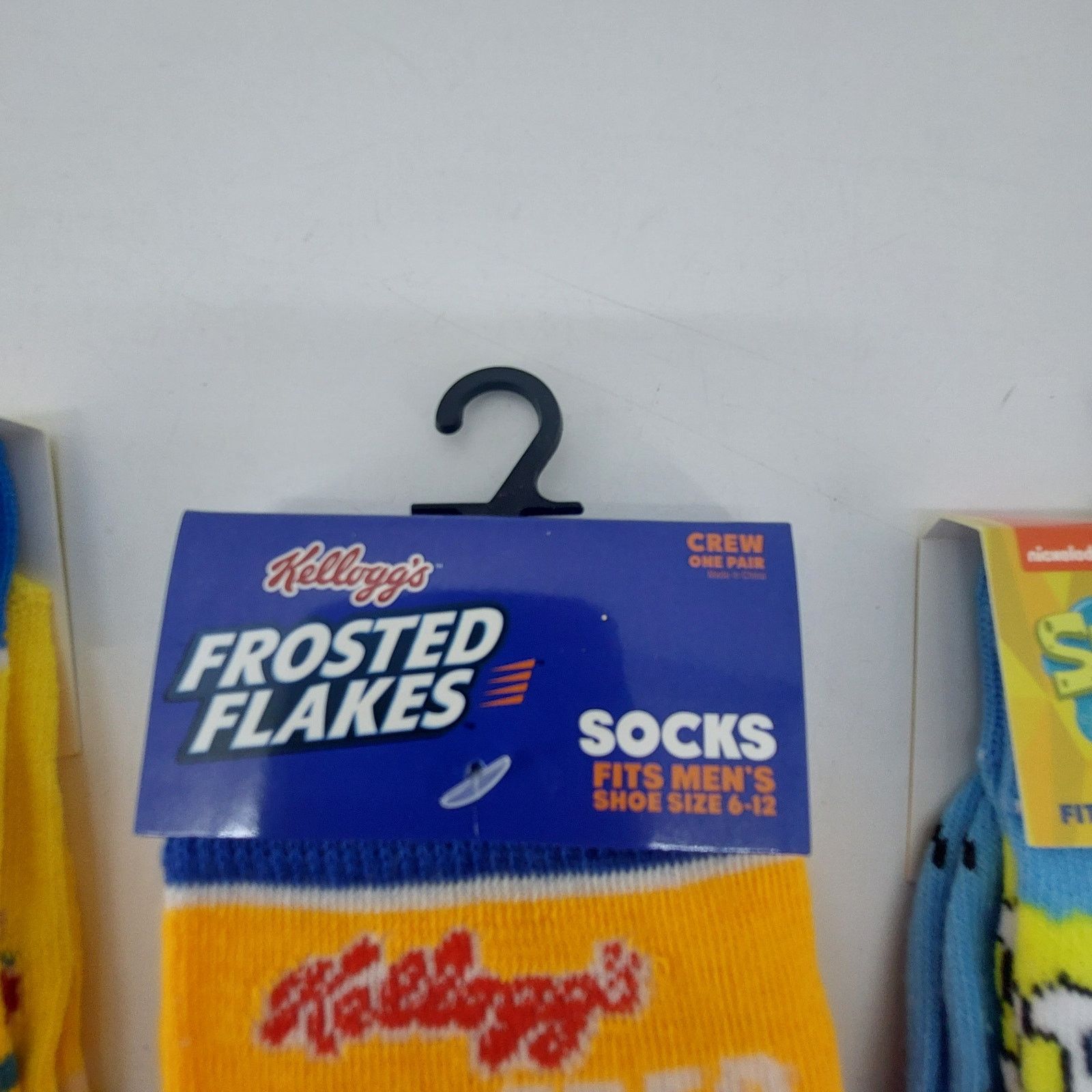 Other Set of 3 Designer Socks Sponge Bob Frosted Flakes Swedish Size ONE SIZE - 7 Thumbnail