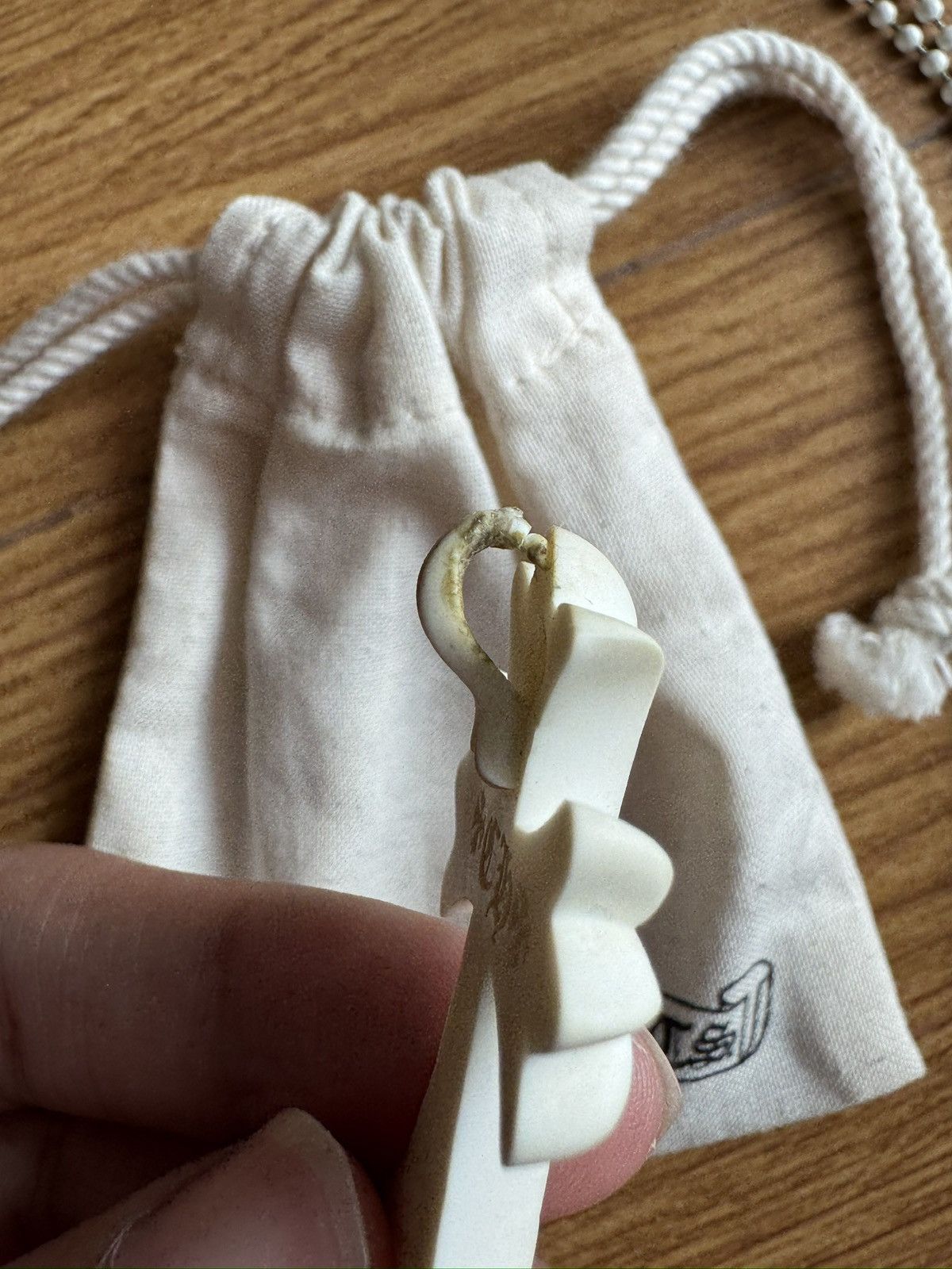 Chrome Hearts Chrome Hearts silicone White Cross Necklace Size ONE SIZE - 5 Thumbnail