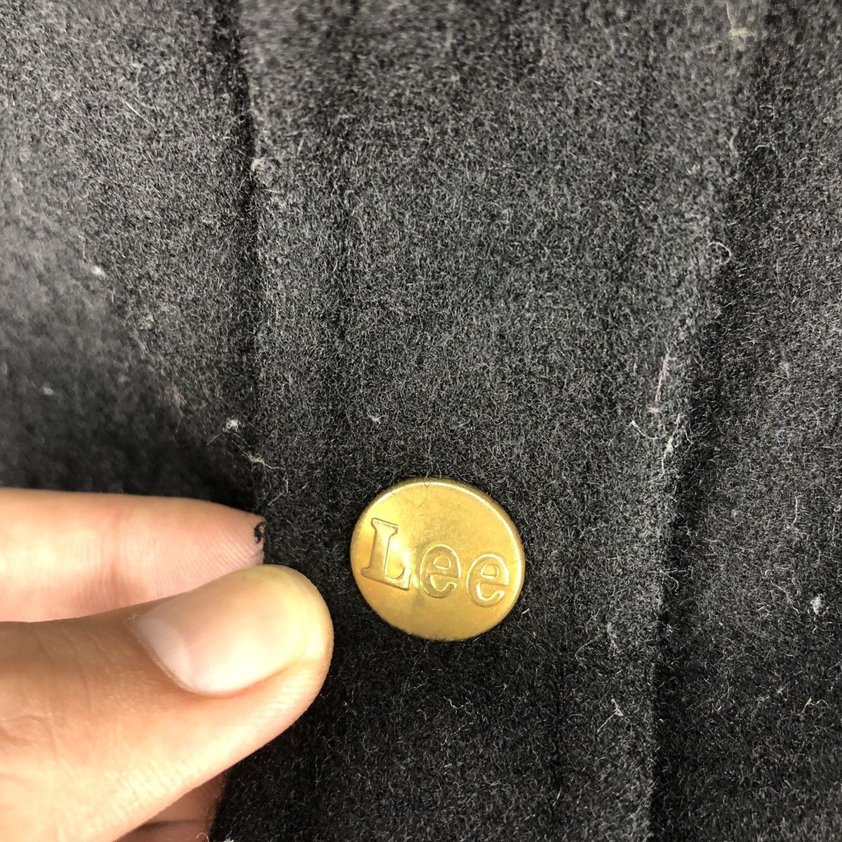 Lee Vintage 00’s Lee Button Up Wool Flannel Jacket Size US S / EU 44-46 / 1 - 5 Thumbnail