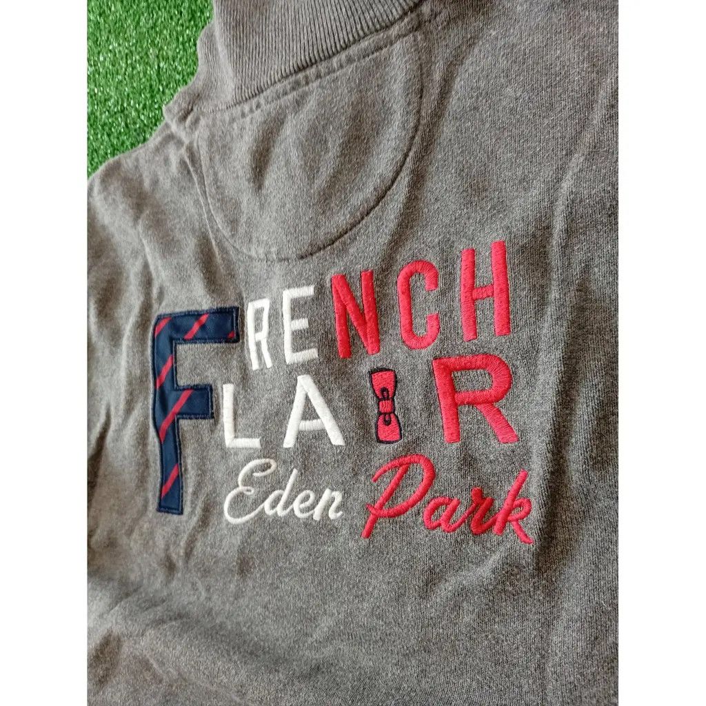 Other Eden Park French Flair Quarter Zip Sweater Size US S / EU 44-46 / 1 - 4 Thumbnail