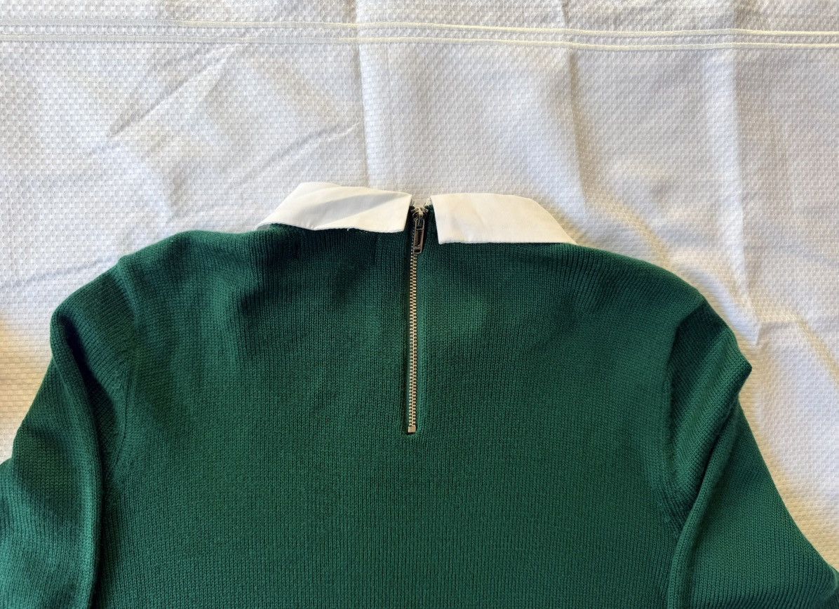 Karl Lagerfeld Karl Lagerfeld Green Sweater with Black Details | Size S Size S / US 4 / IT 40 - 6 Thumbnail
