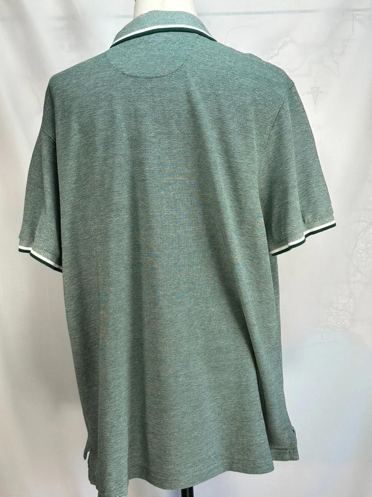 Chaps Ralph Lauren Chaps 1/4 Button Stretch Shirt Green Men's 2XL Size US XXL / EU 58 / 5 - 2 Thumbnail