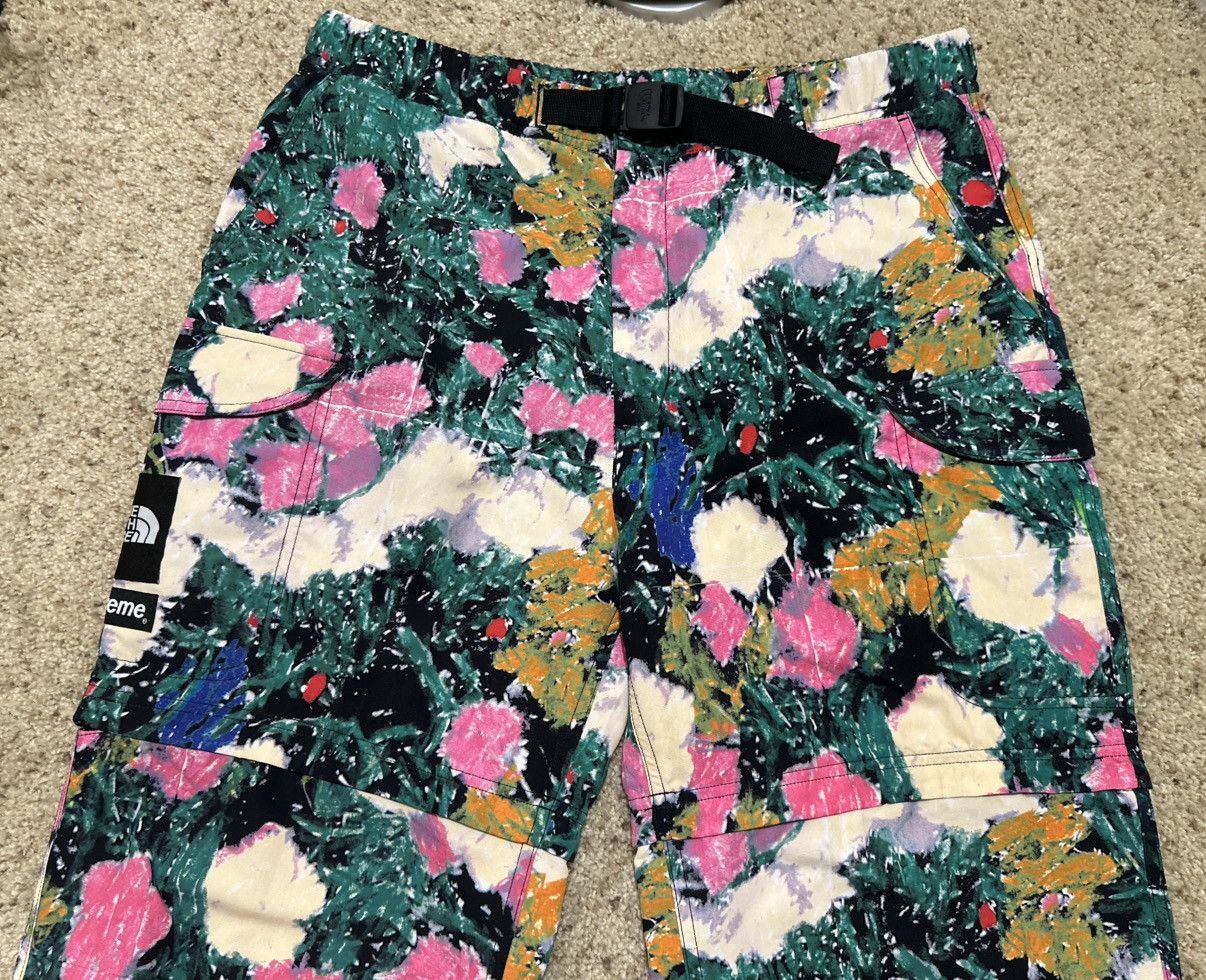 Supreme × The North Face SUPREME X TNF PANTS FLORAL SIZE MEDIUM Size US 32 / EU 48 - 4 Thumbnail