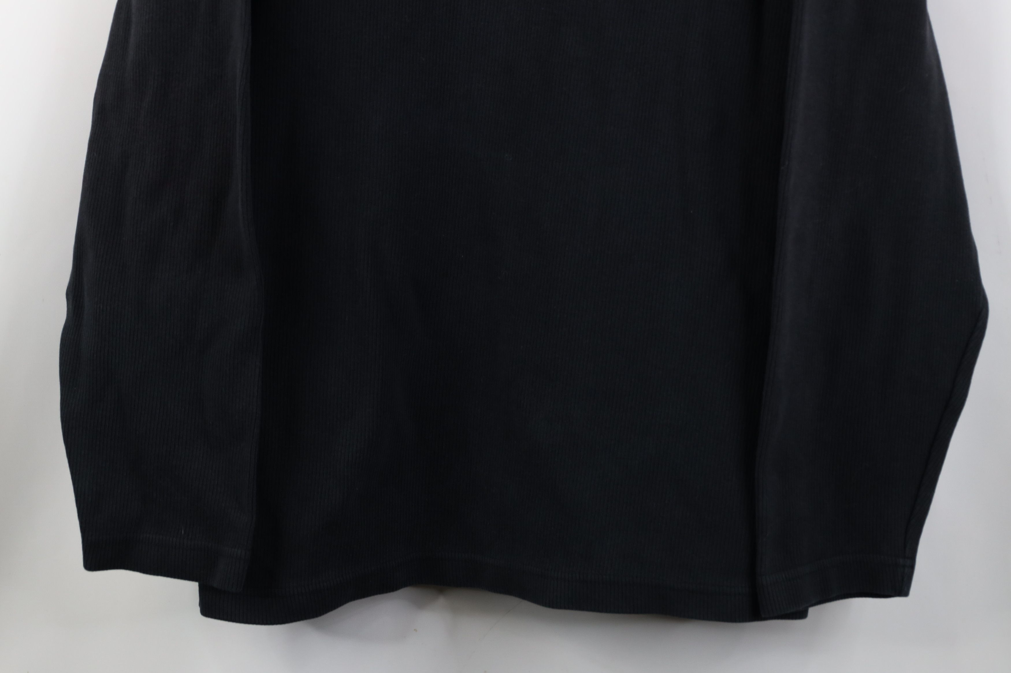 Vintage Vintage 90s Y2K Streetwear Knit Heavy Long Sleeve T-Shirt Size US L / EU 52-54 / 3 - 3 Thumbnail