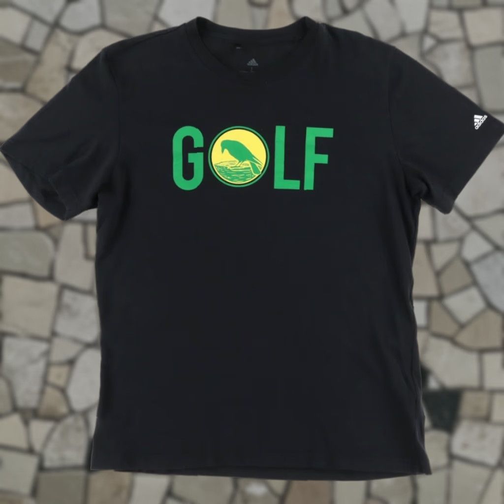 Adidas Adidas Golf Solid T-Shirt Black Men's L Shirt Mens L Black Adidas Golf Solid T-Shirt Size US L / EU 52-54 / 3 - 1 Thumbnail