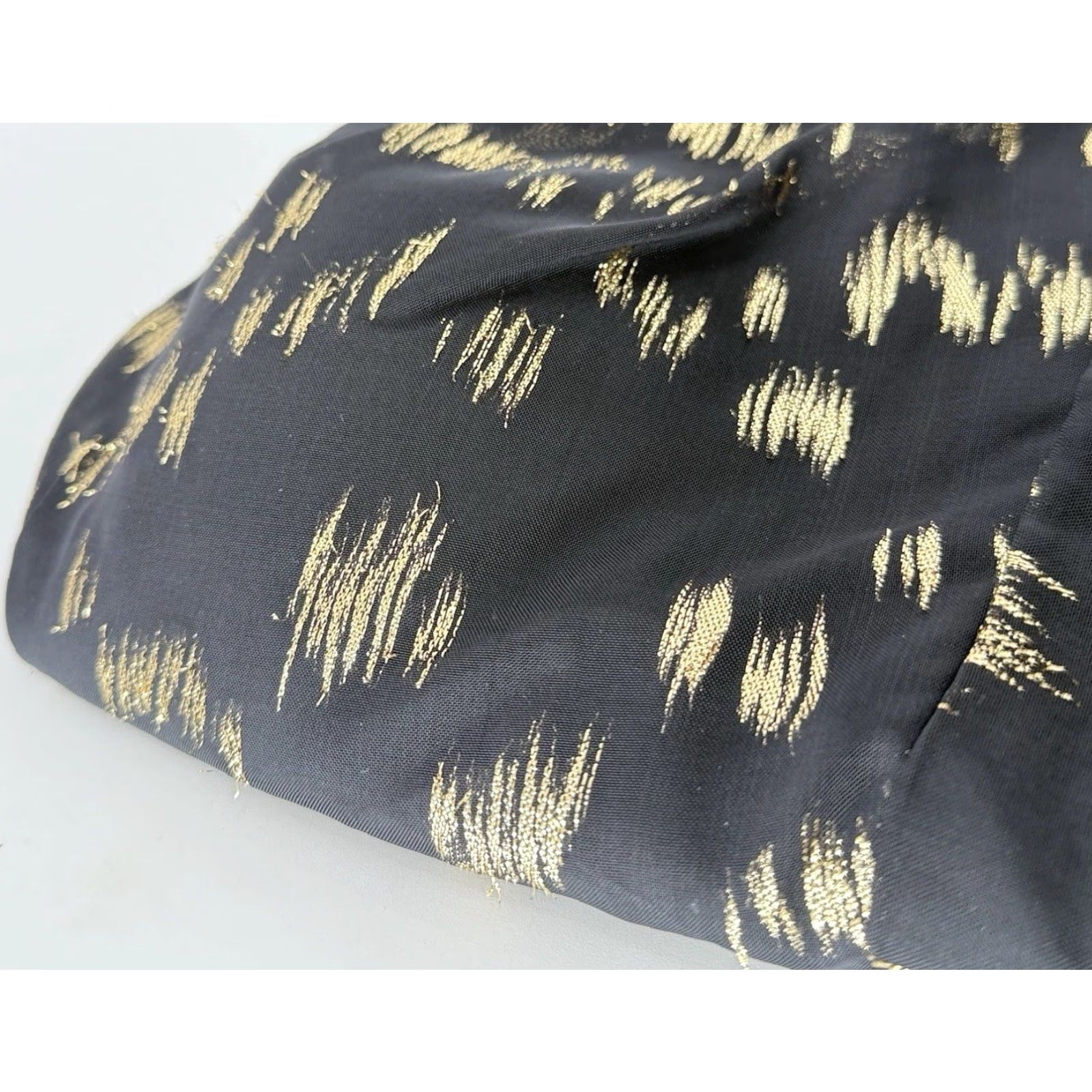 bcbgeneration black and gold dress Black/Gold Ombré Lurex Bustier Gown with Train main image 0