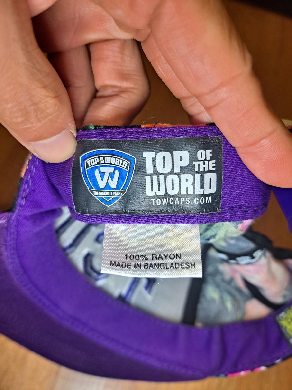 Top Of The World Top of the World TCU Snapback Hat Cap Hawaiian Tropical Size ONE SIZE - 4 Thumbnail