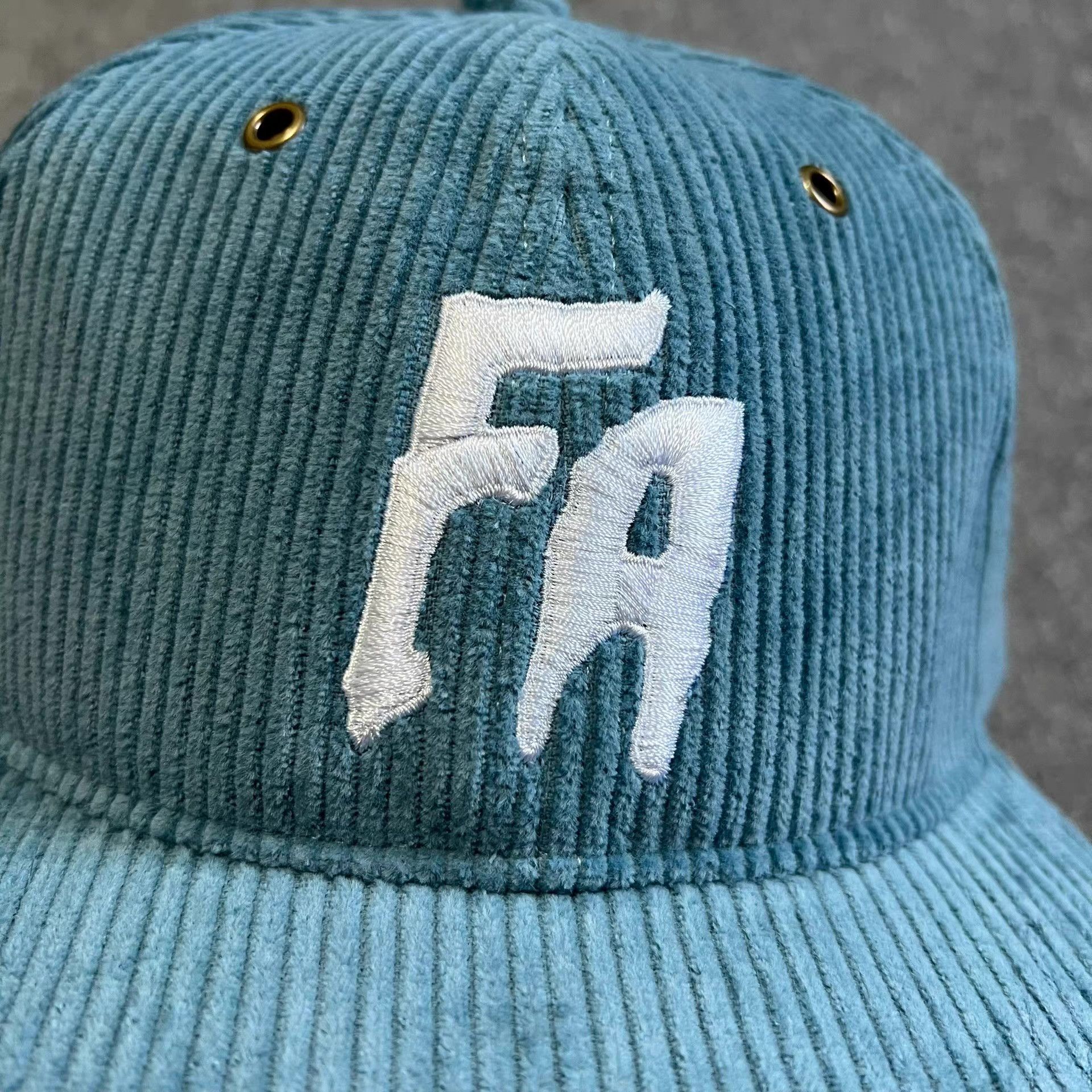 Fucking Awesome Fucking Awesome Corduroy Flat Brim Baseball Cap Q7 Size ONE SIZE - 7 Thumbnail