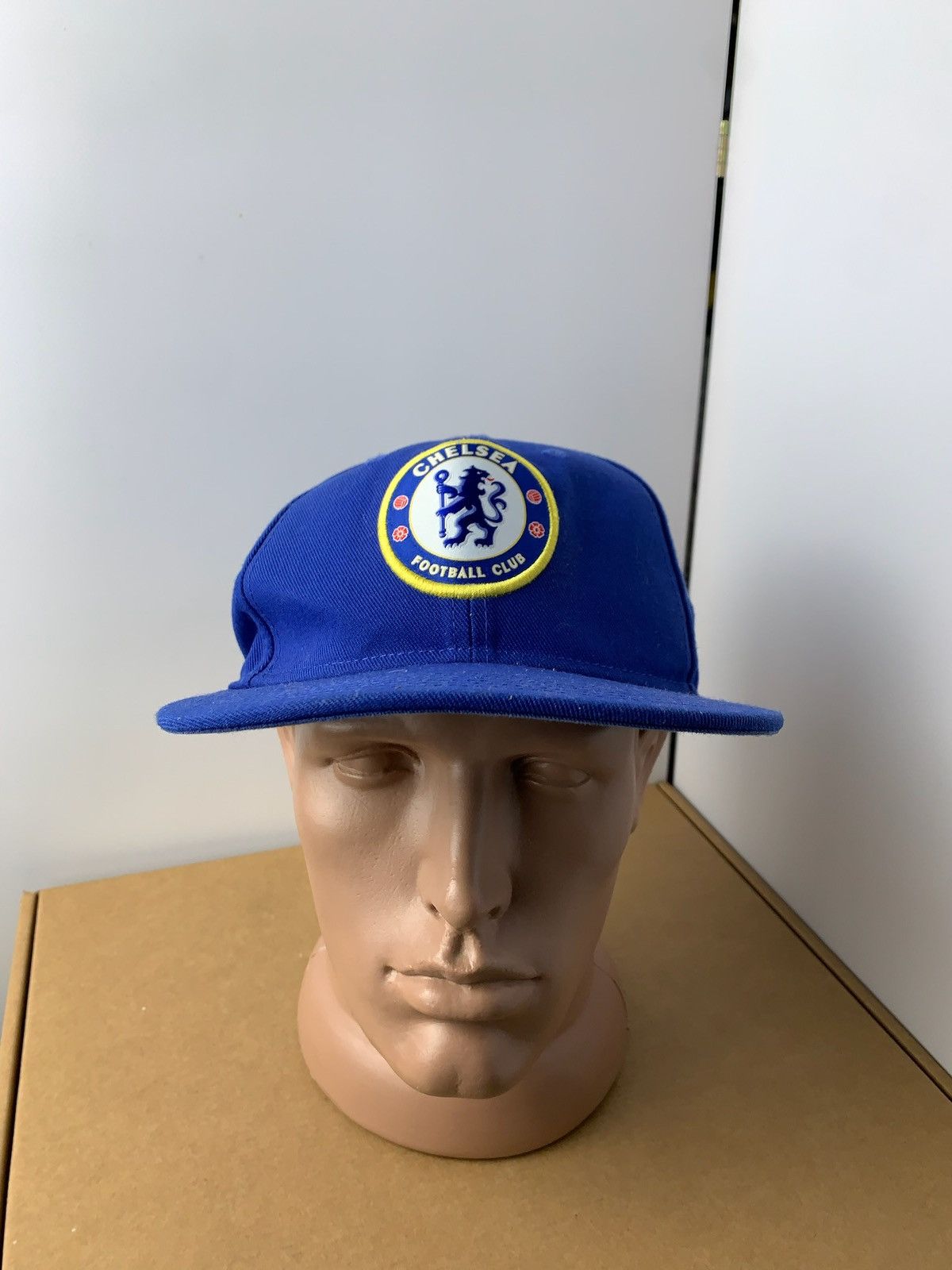Chelsea Soccer × Nike × Vintage Vintage Nike Chelsea soccer cap logo blue Size ONE SIZE - 3 Thumbnail