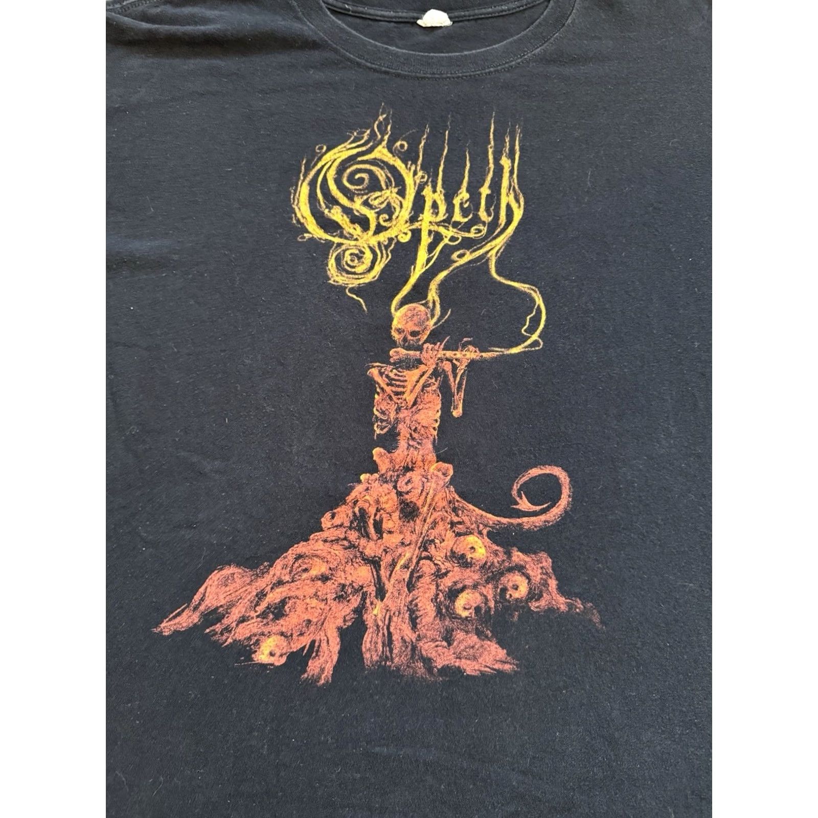 Anvil VINTAGE Opeth Concert T Shirt 2XL Progressive Death Metal Band Gojira 2000s Black Mens Size US XXL / EU 58 / 5 - 2 Thumbnail