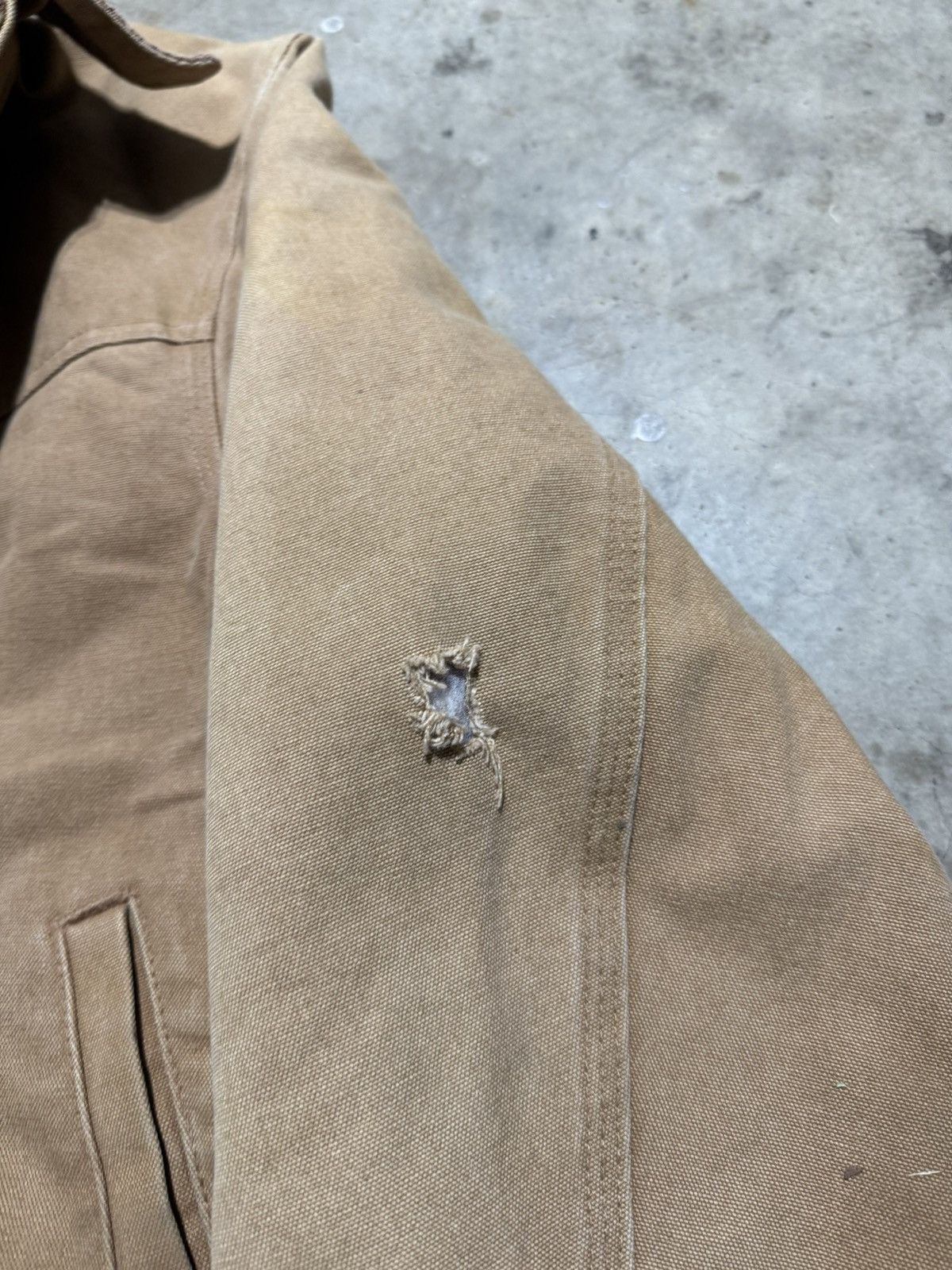 Carhartt 1993 Brown Carhartt Santa Fe Jacket J13 Size US XL / EU 56 / 4 - 4 Thumbnail