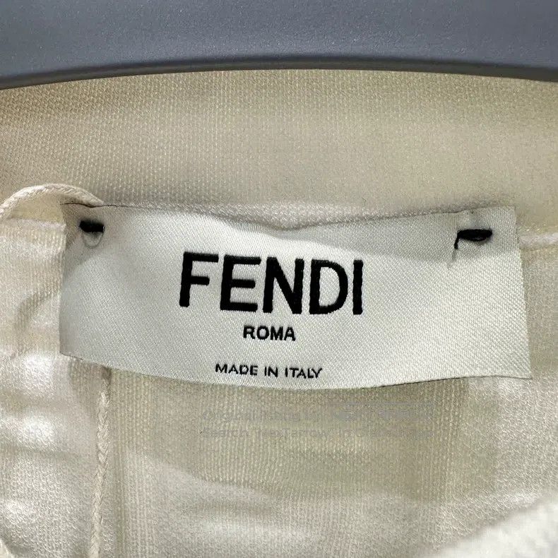 Fendi Fendi Full print double F embossed long-sleeved sweatshirt Size XXS / US 00 / IT 34 - 3 Thumbnail