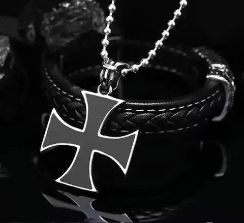 Other Retro Cross Pendant Chain Necklace Size ONE SIZE - 4 Thumbnail