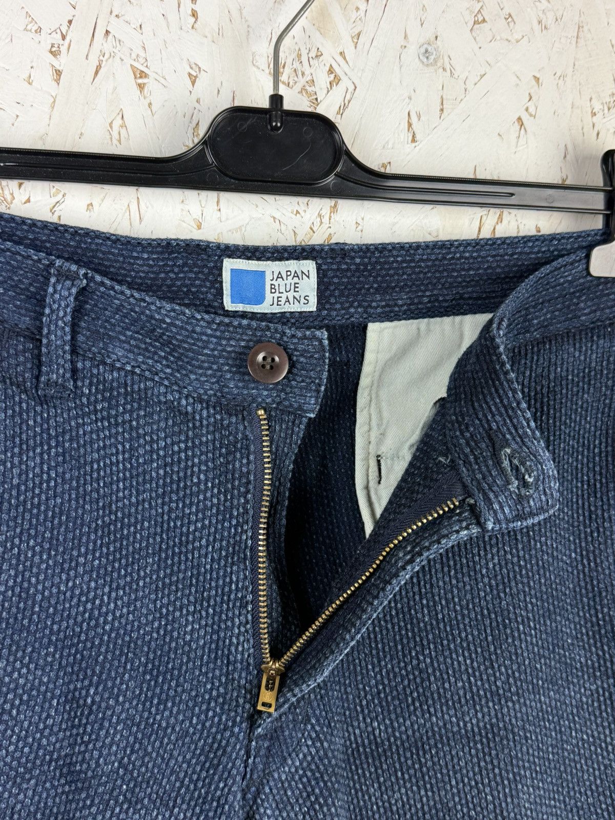 Japan Blue Jeans Japan Blue Jeans 13oz Indigo Sashiko Shorts Size XL Size US 36 / EU 52 - 3 Thumbnail