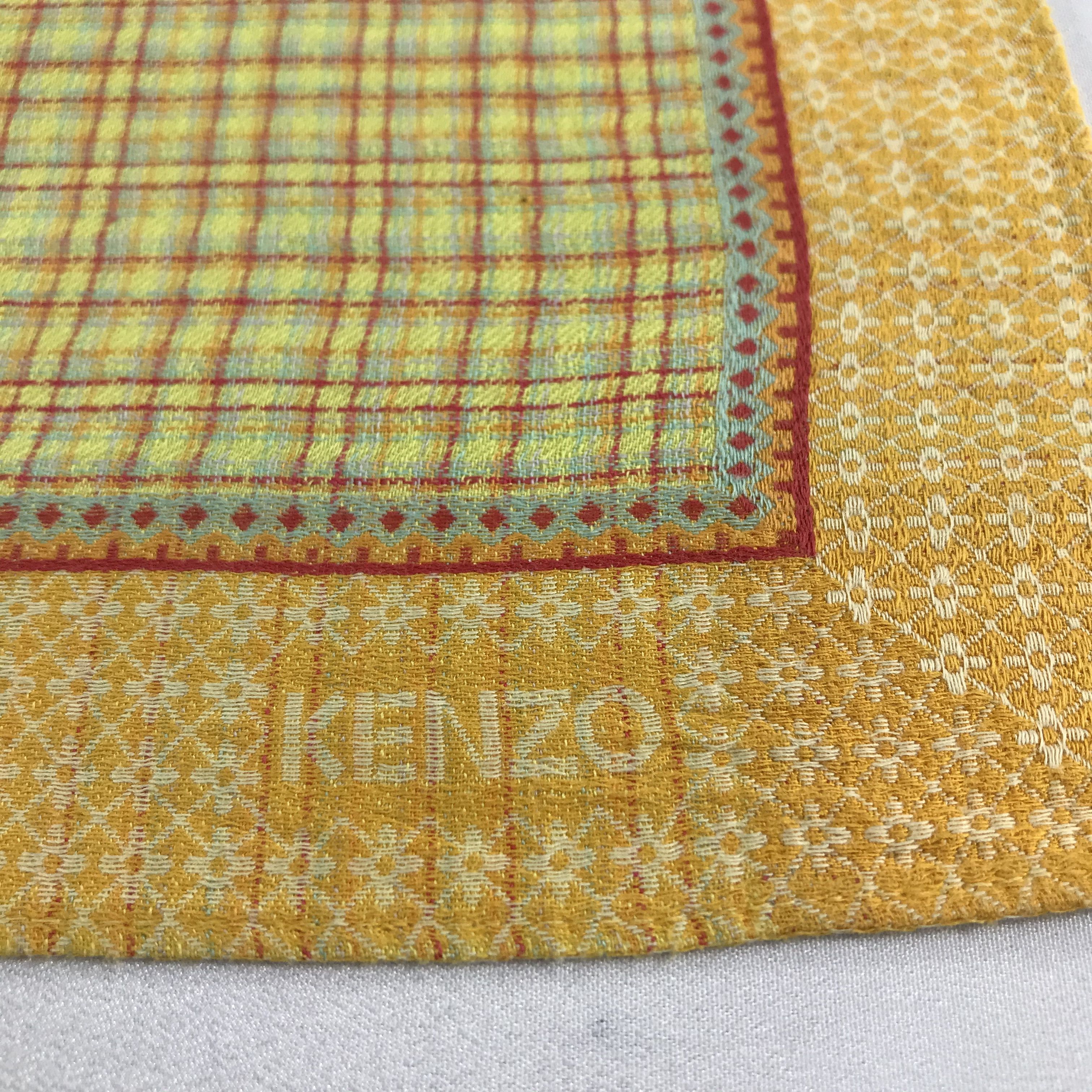 Kenzo Kenzo Handkerchief Neckerchief Bandana H1115 Size ONE SIZE - 3 Thumbnail