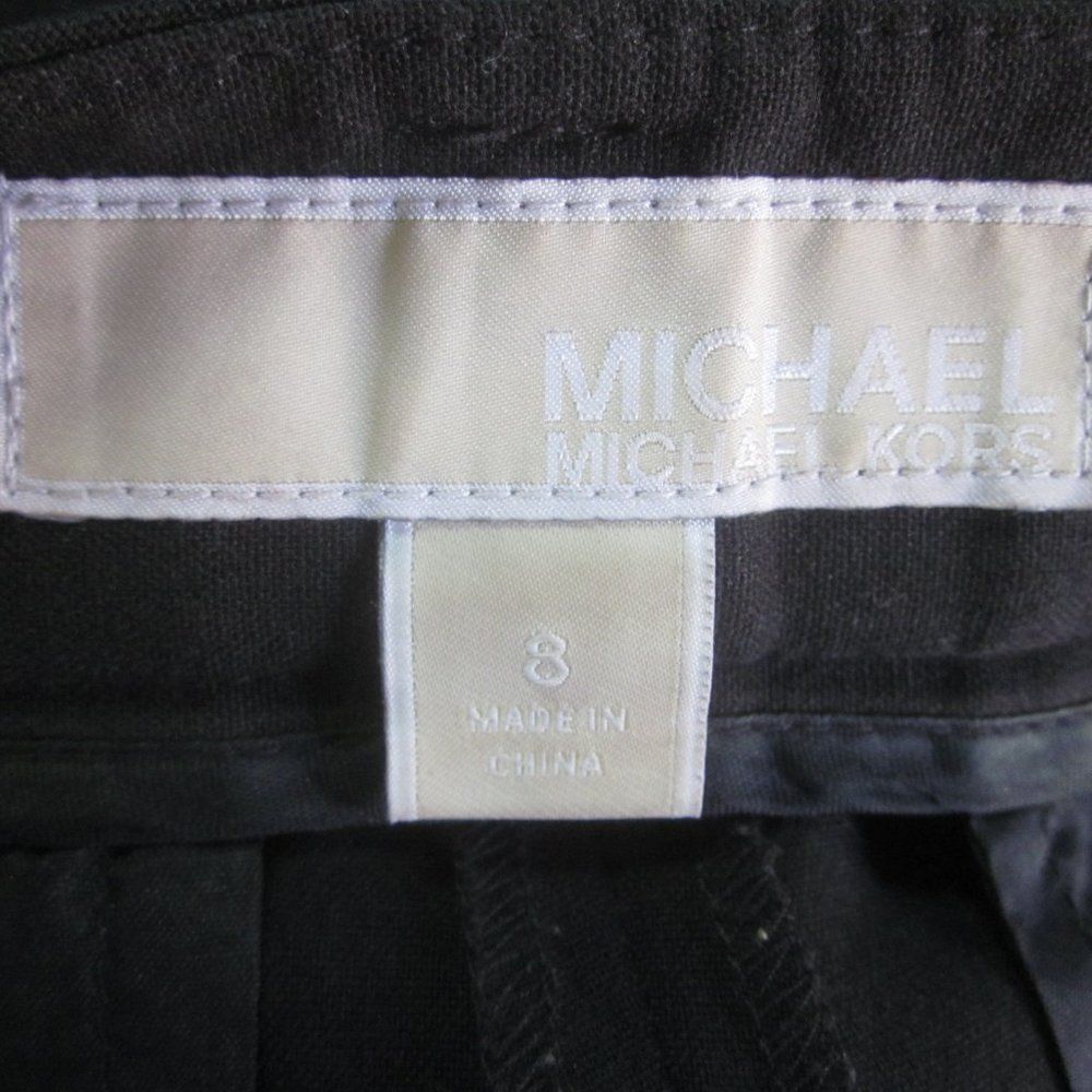 Michael Kors Michael Kors Black Pants Womens Size 8 Slim Trousers Size 28" / US 6 / IT 42 - 3 Thumbnail