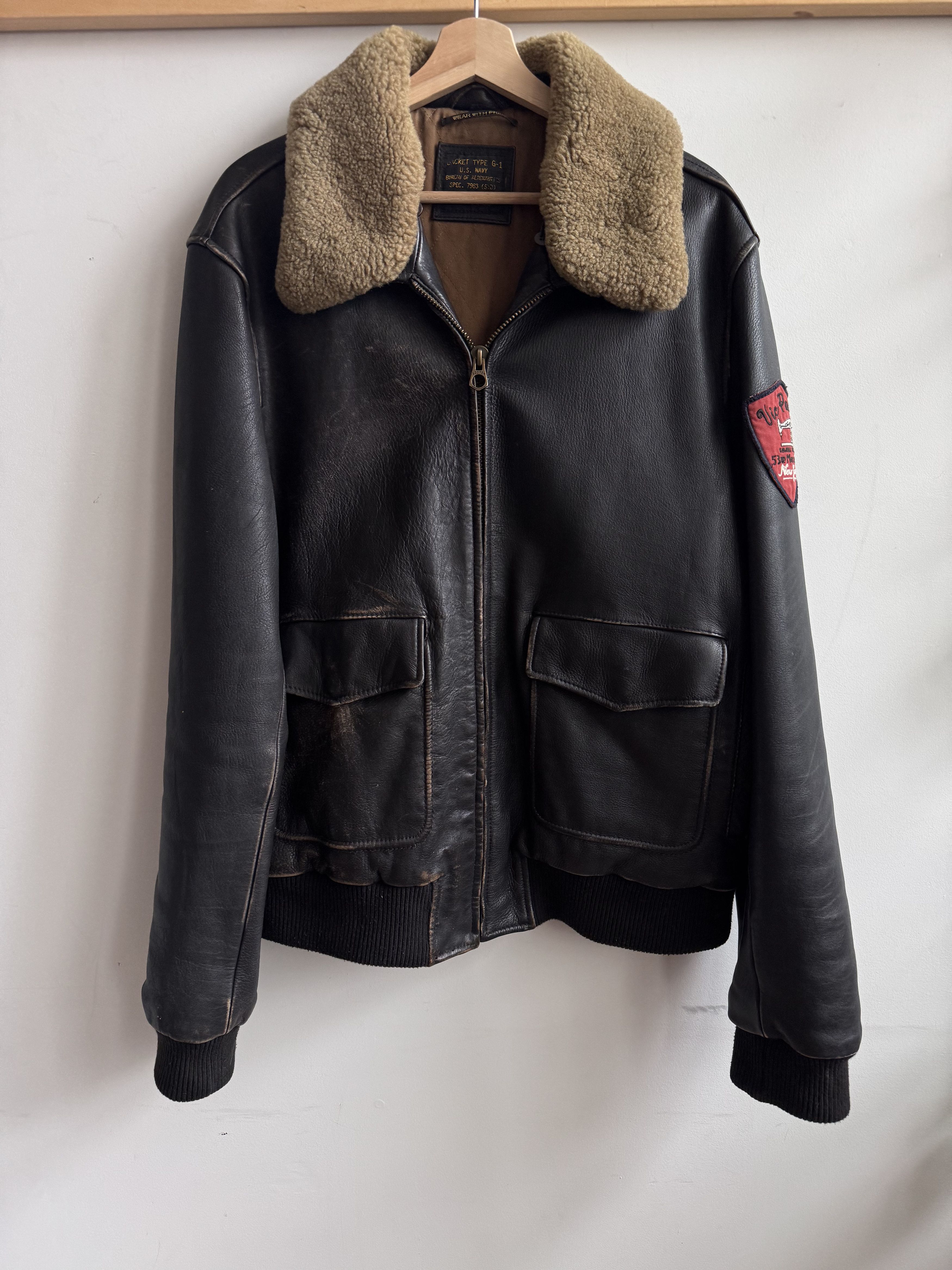 Scotch & Soda Scotch & Soda G1 Leather Jacket Size XL Size US XL / EU 56 / 4 - 1 Thumbnail