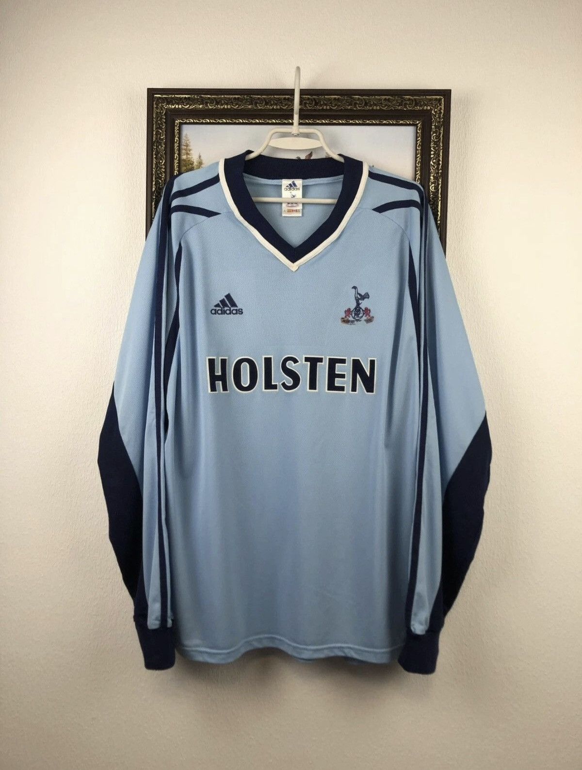 Adidas Vintage Tottenham Hotspur 2001-02 Away Kit Size US XXL / EU 58 / 5 - 1 Thumbnail
