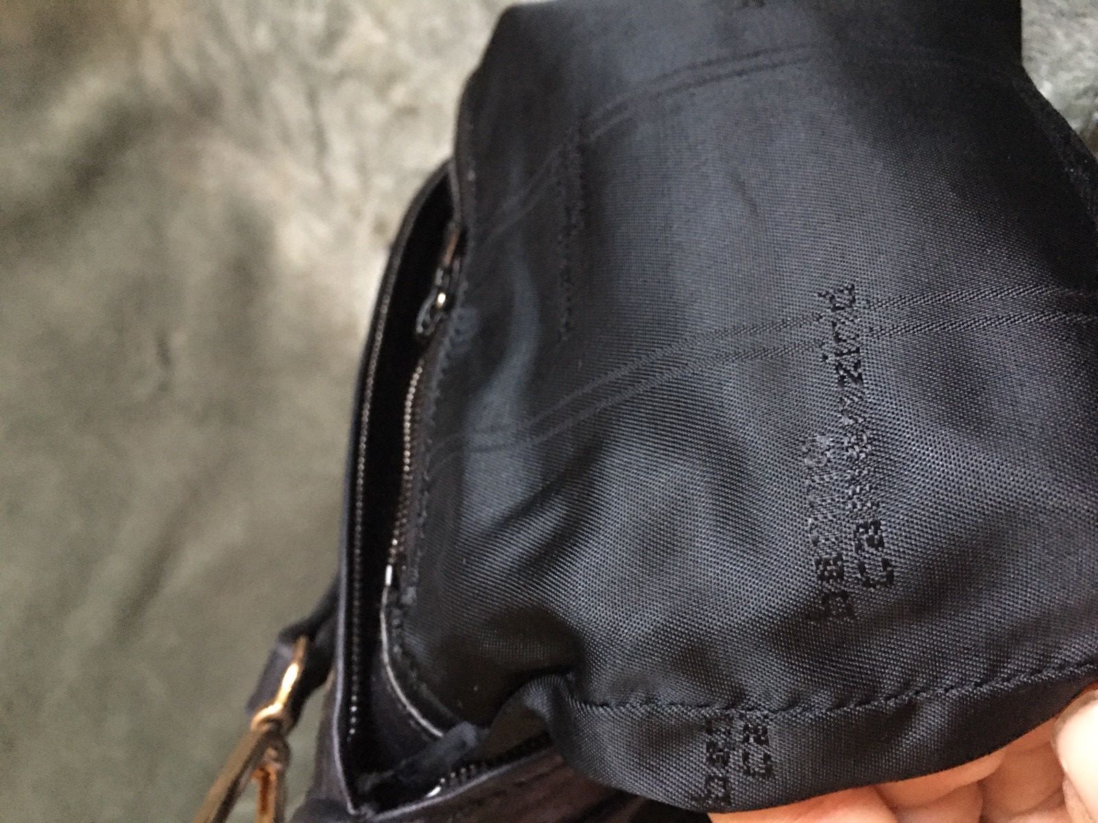 Vintage Benno Camenzind Vintage Black Leather Crossbody Shoulder Bag Size ONE SIZE - 9 Thumbnail