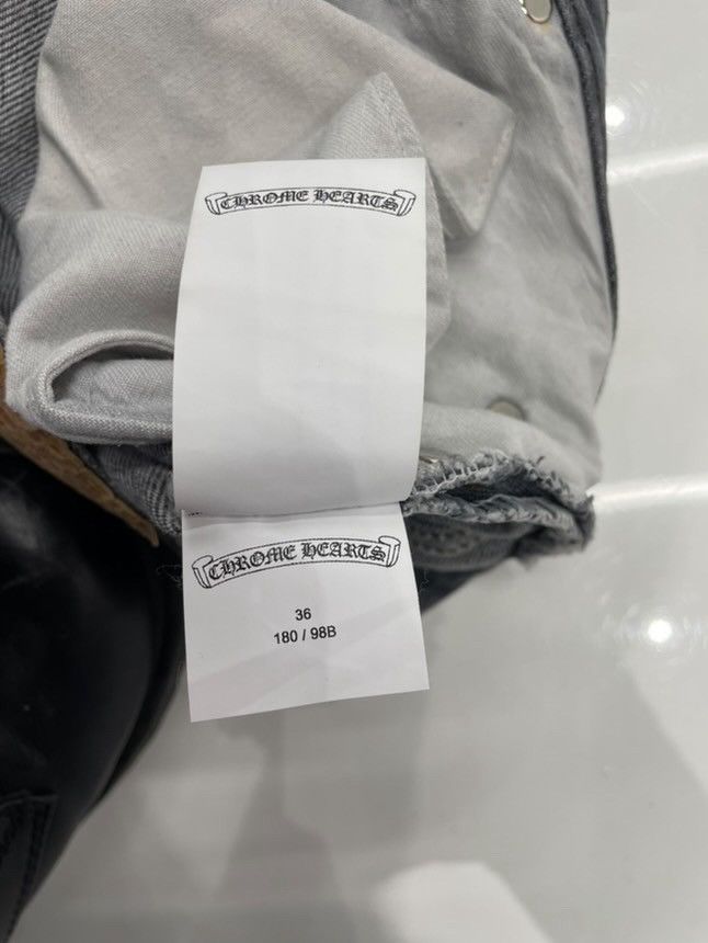 Chrome Hearts Chrome Hearts Levis 501 Grey Cross Patch Denim Size US 36 / EU 52 - 8 Thumbnail