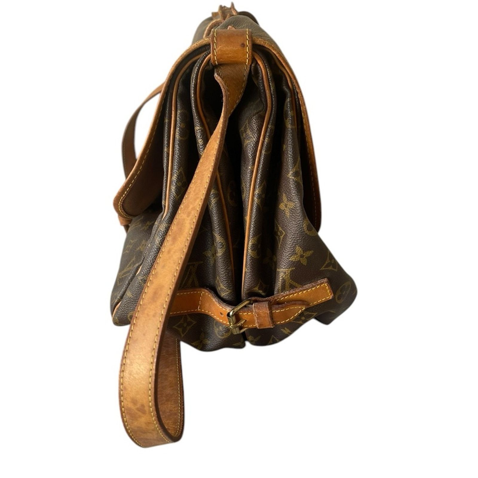 Louis Vuitton Louis Vuitton Vintage Samur 35 Crossbody Size ONE SIZE - 4 Thumbnail