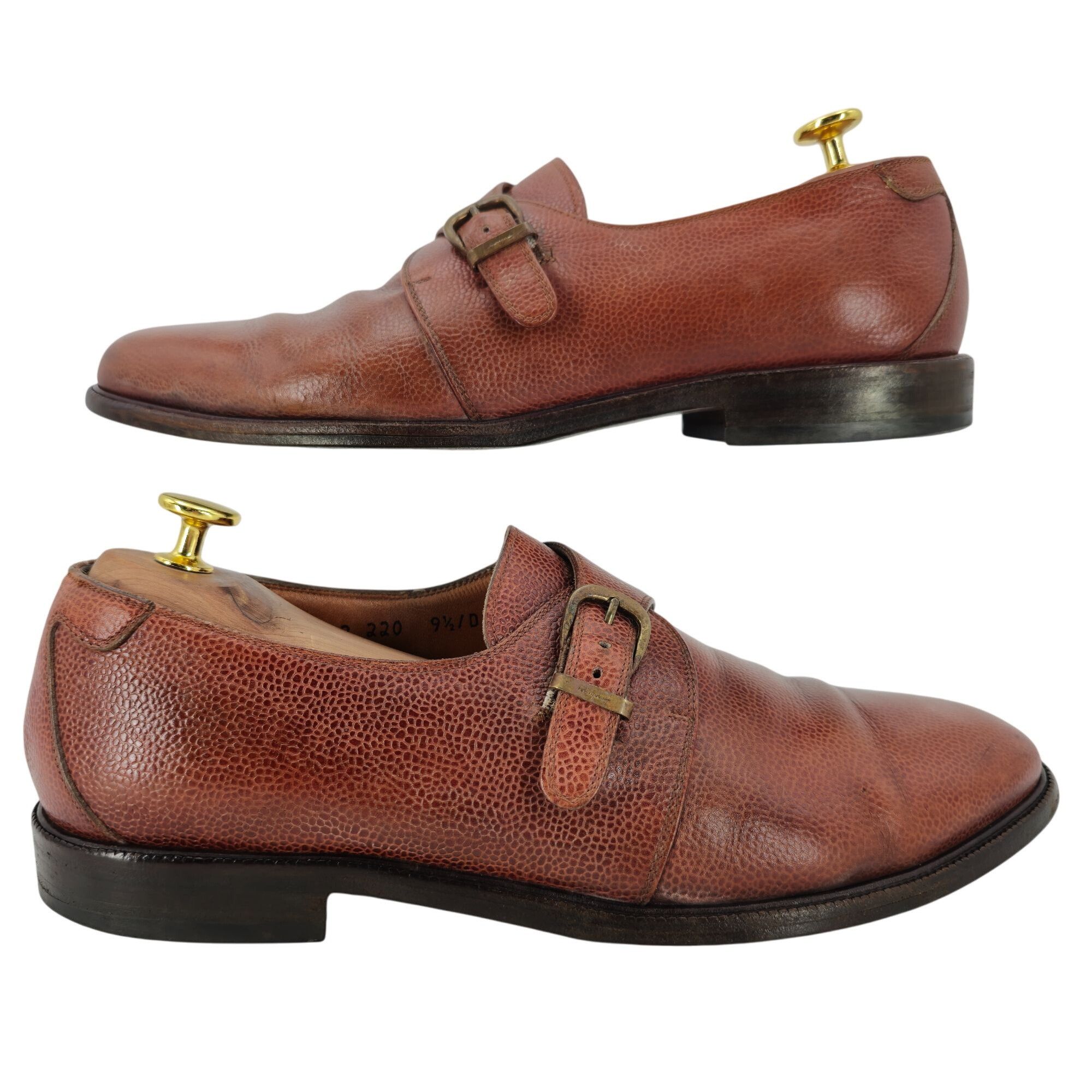 Salvatore Ferragamo Salvatore Ferragamo Italy Dress Shoes Mens 9.5 Brown Leather Size US 9.5 / EU 42-43 - 4 Thumbnail