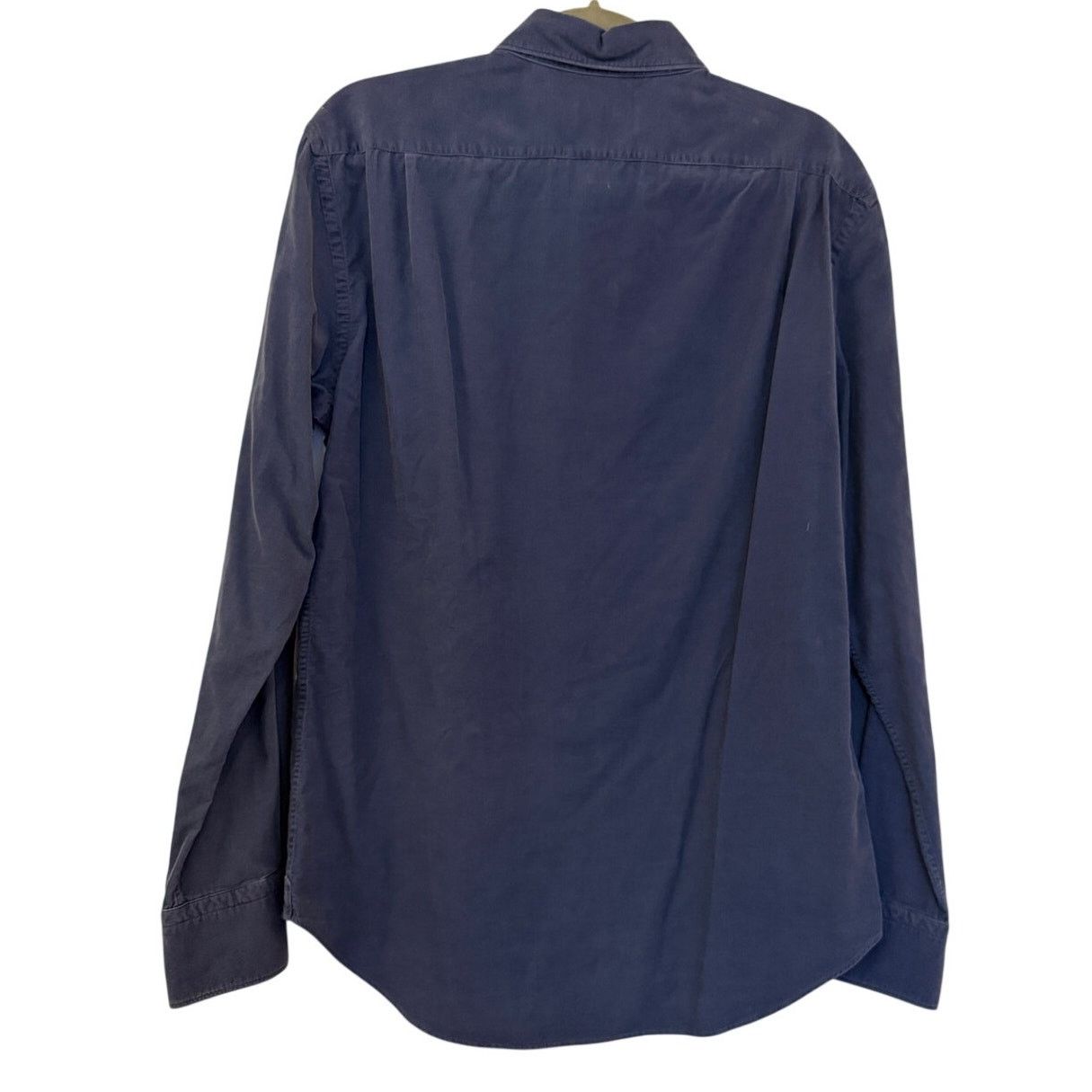 Bruno Piattelli Piattelli Barneys New York Blue Cotton Corduroy Button Down Size US L / EU 52-54 / 3 - 2 Thumbnail