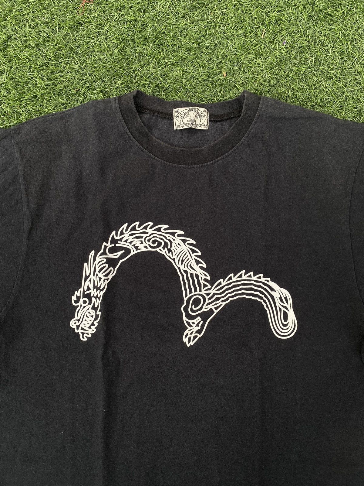 Evisu × Japanese Brand T SHIRT EVISU DRAGON ART BIG LOGO MADE IN JAPAN Size US XL / EU 56 / 4 - 2 Thumbnail