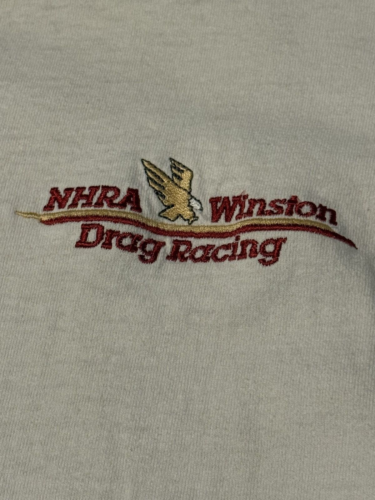 Other Vintage NHRA Winston Drag Racing Henley Long Sleeve Shirt Size US XL / EU 56 / 4 - 5 Thumbnail
