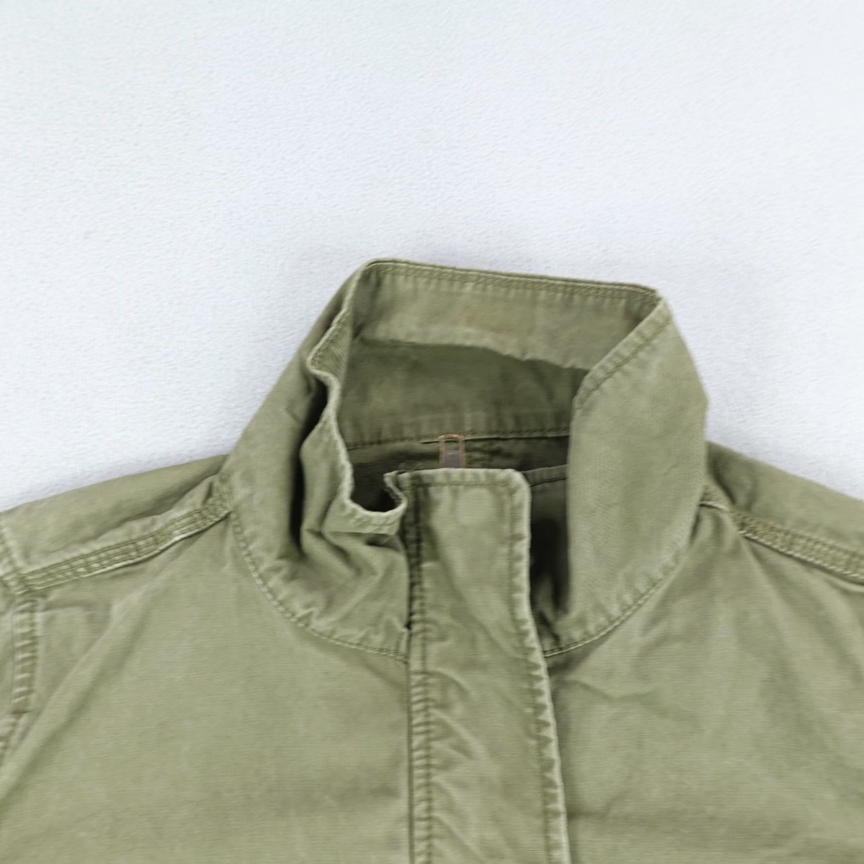 Madewell Madewell Jacket Womens Medium Green Military Coat Field Chore Utility Cargo Work Size M / US 6-8 / IT 42-44 - 2 Thumbnail
