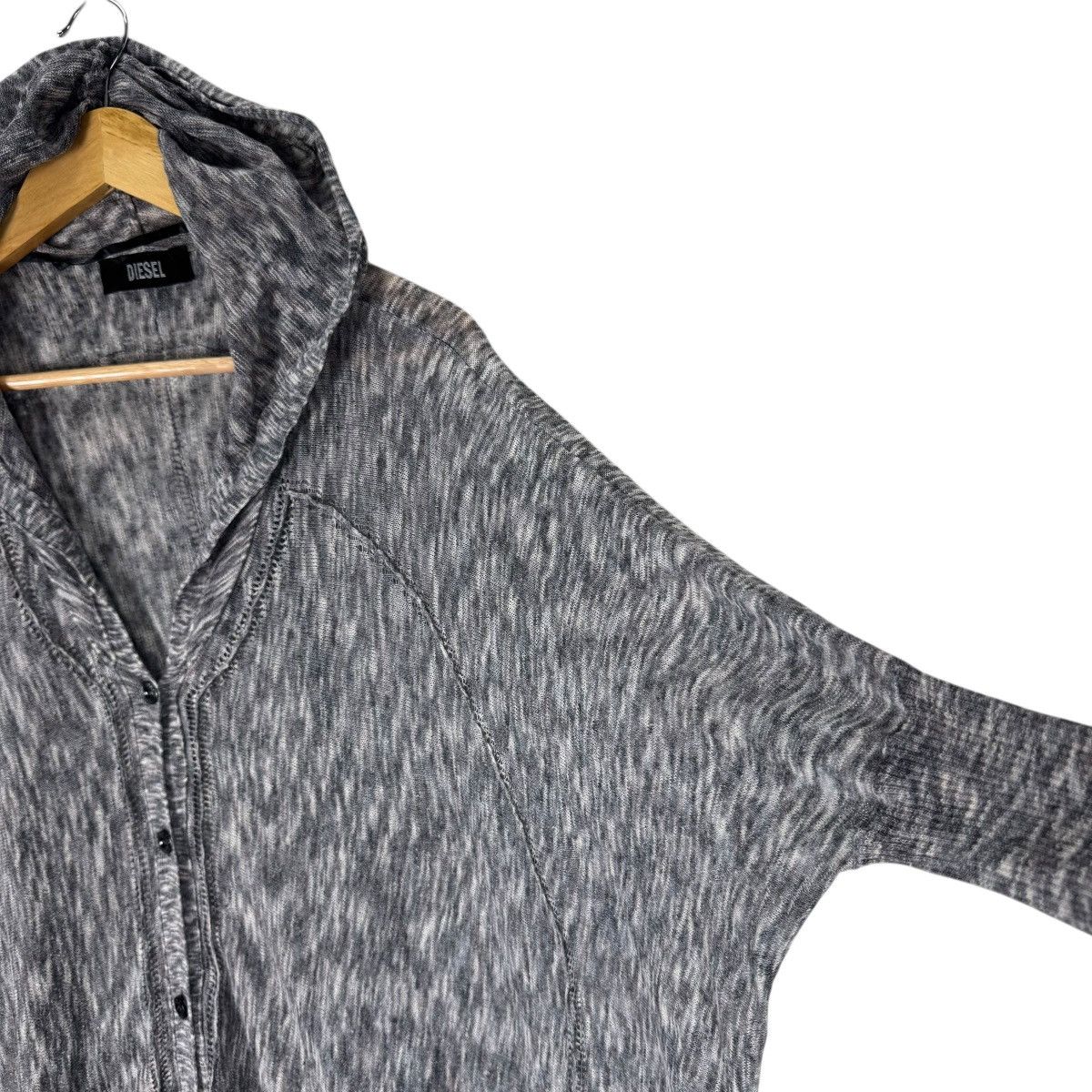 Diesel ☀️DIESEL HOODIE PONCHO SWEATER Size M / US 6-8 / IT 42-44 - 3 Thumbnail