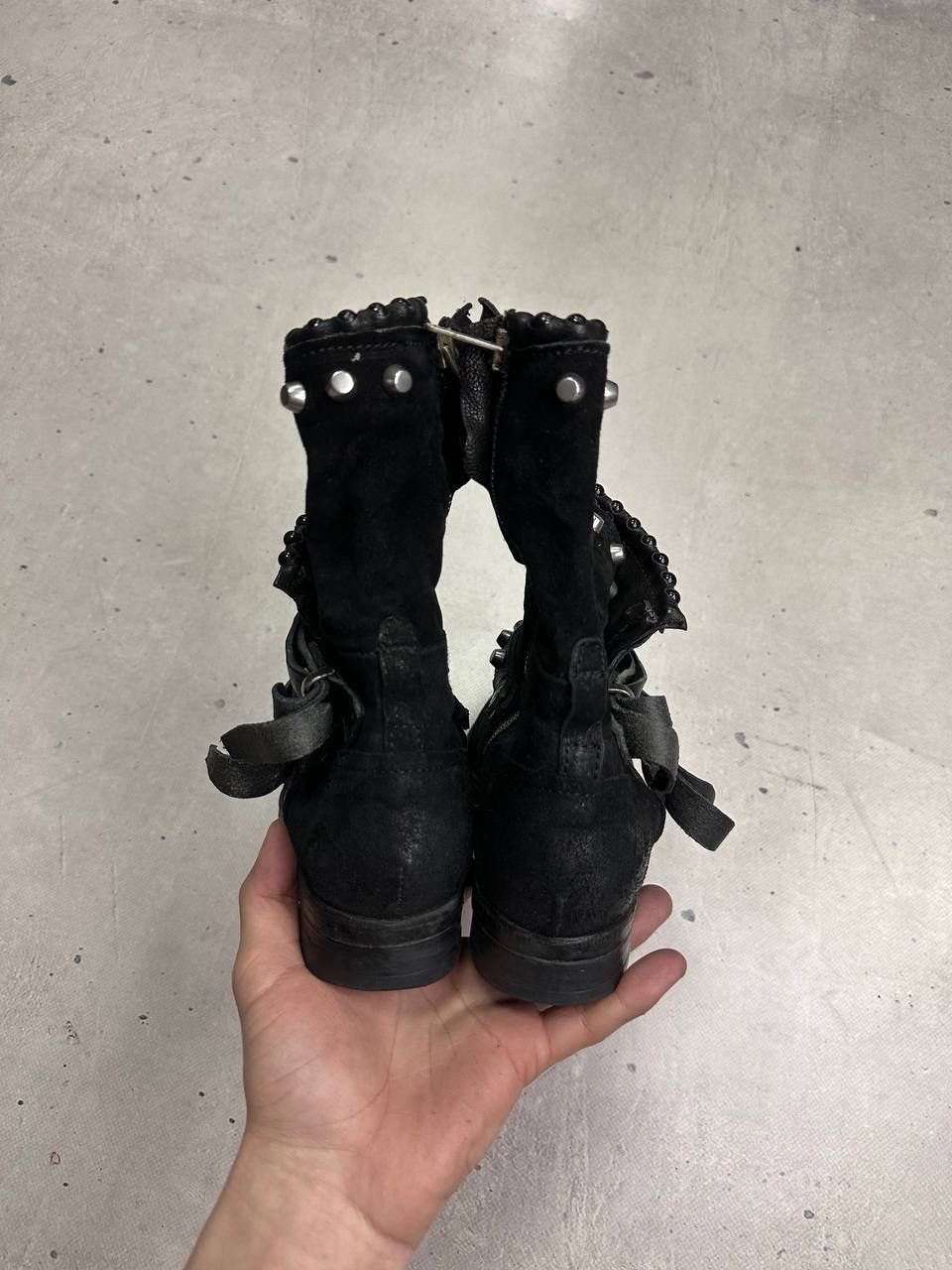 A.S.98 A.S.98 Airstep Verti Studded Leather Ankle Boots Black EU 38 Size US 7.5 / IT 37.5 - 8 Thumbnail