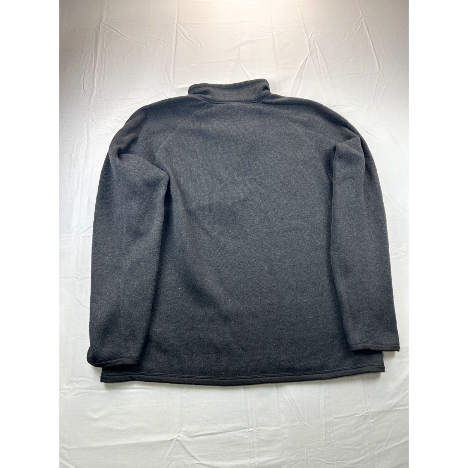 Patagonia Patagonia Sweater Pullover Mens Large Black Fleece Quarter Zip Chest Pocket Outdoor Outdoor Size US L / EU 52-54 / 3 - 6 Thumbnail