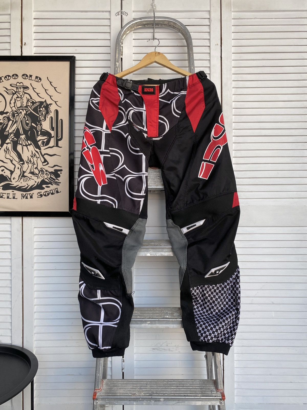 Vintage Vintage IXS Motocross Pants Pro Enduro Off-Road Racing Gear Size US 34 / EU 50 - 1 Thumbnail