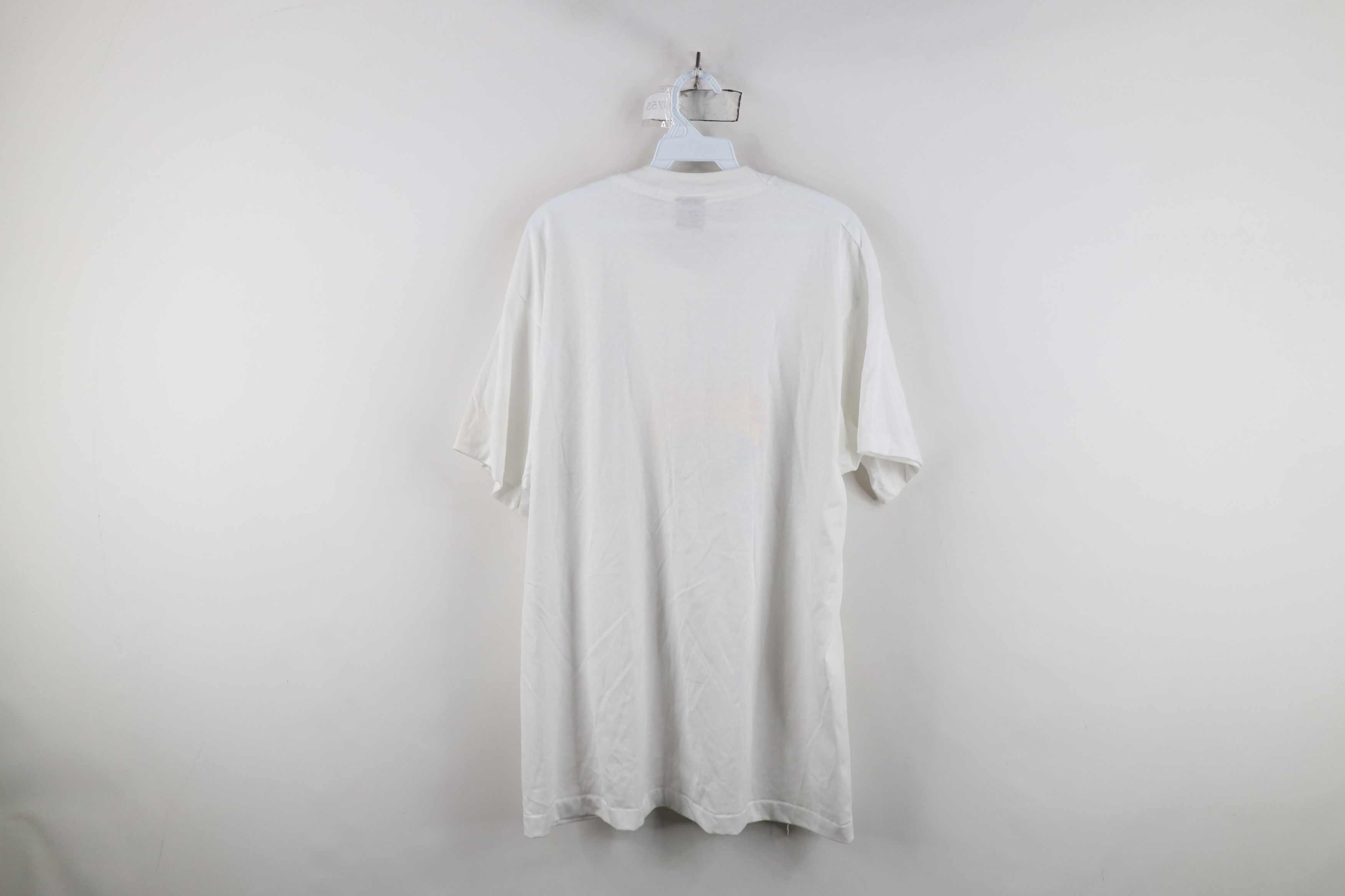 Vintage Vintage 80s Streetwear Stamp Heart Love T-Shirt White USA Size XL / US 12-14 / IT 48-50 - 13 Thumbnail