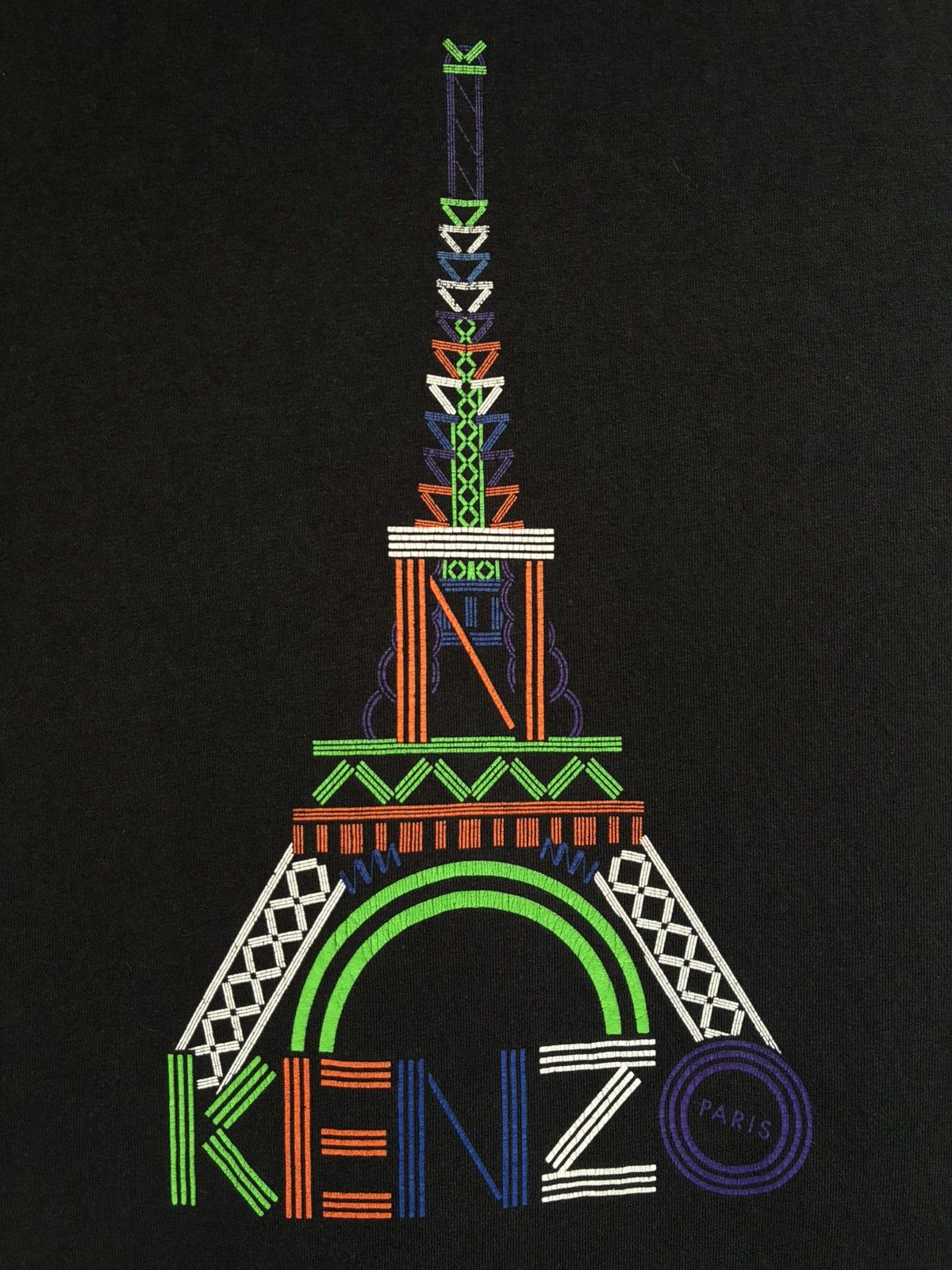 Kenzo Kenzo Paris Eiffel Tower Tee Size US M / EU 48-50 / 2 - 5 Thumbnail