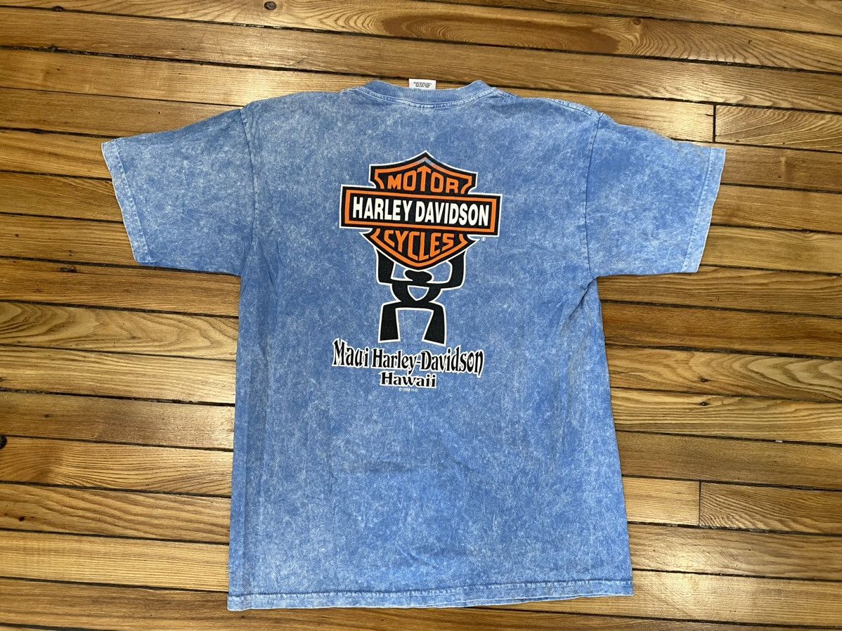 Harley Davidson × Vintage Vintage 1998 Maui Hawaii tshirt Large Size US L / EU 52-54 / 3 - 1 Thumbnail