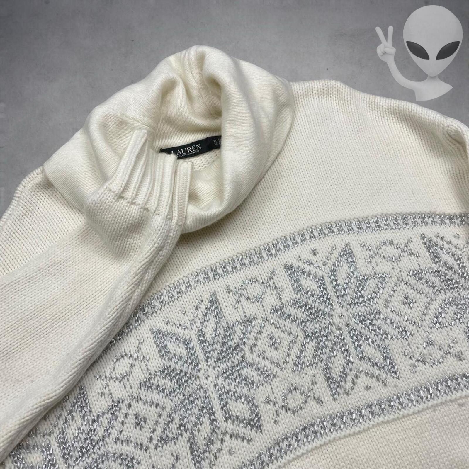 Lauren Ralph Lauren Lauren Ralph Lauren Black Label Wool Turtleneck Sweater XL Size XL / US 12-14 / IT 48-50 - 1 Thumbnail