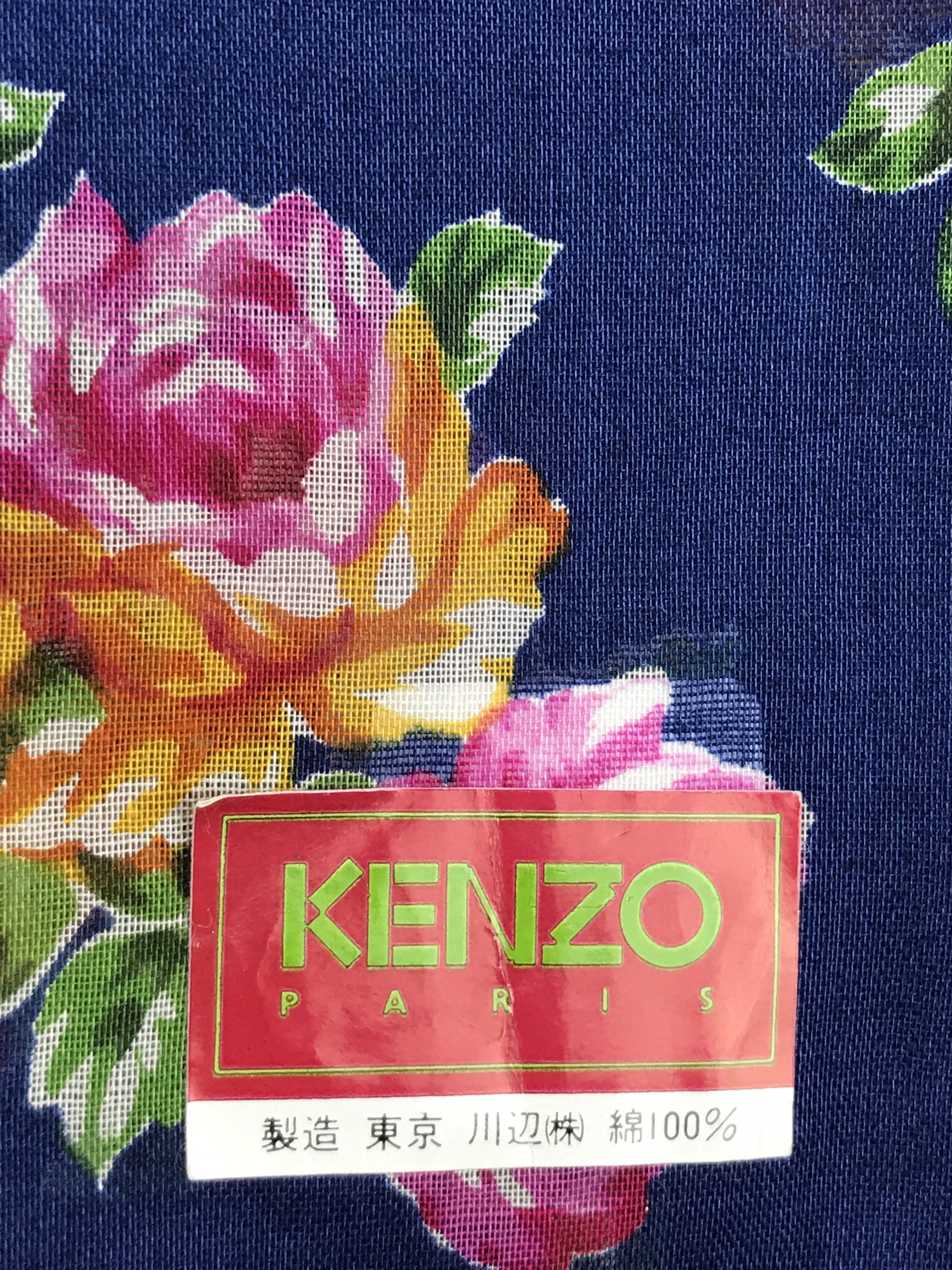 Japanese Brand × Kenzo × Vintage Vintage Kenzo Bandana Neckerchief Handkerchief Size ONE SIZE - 6 Thumbnail
