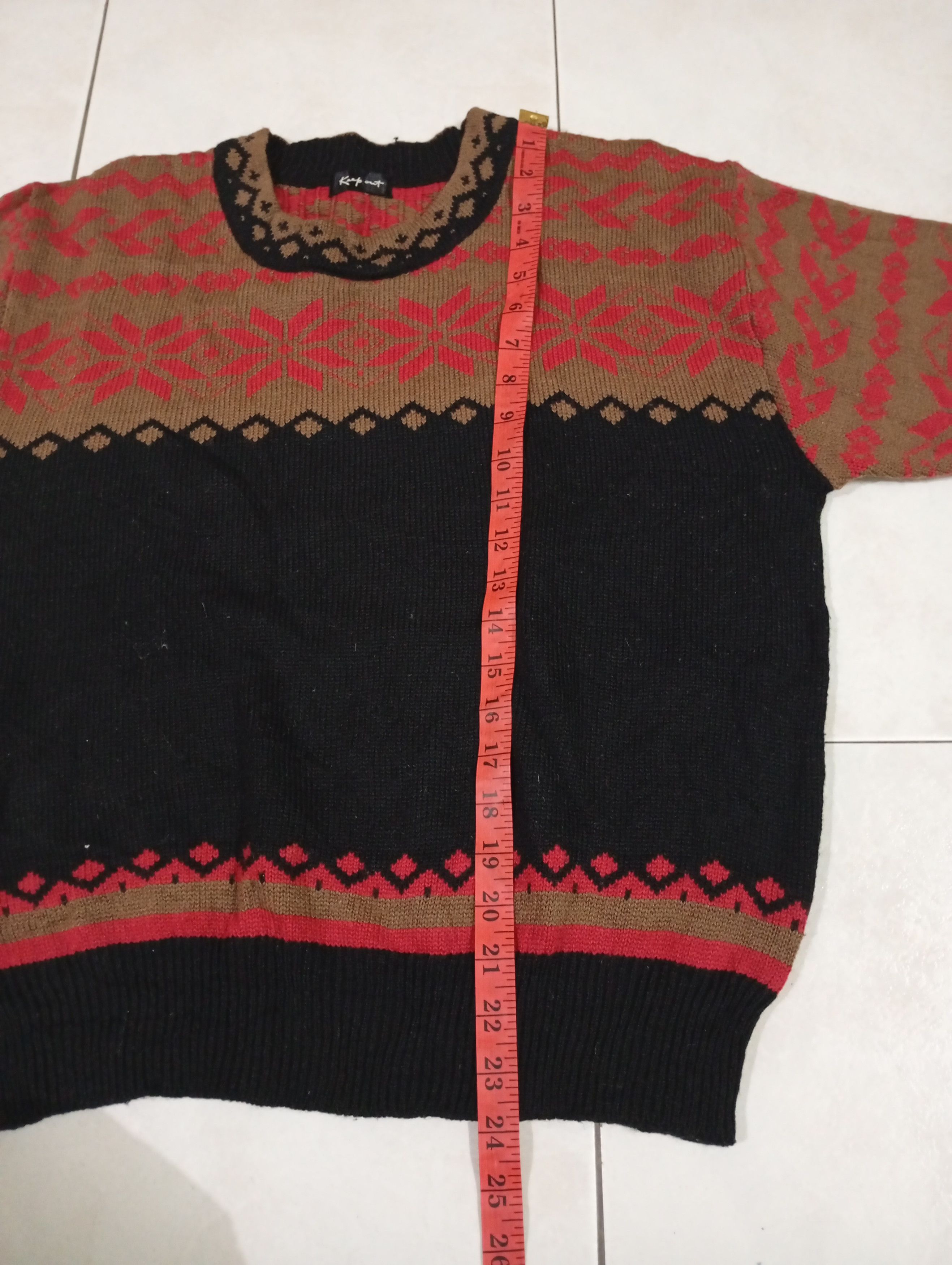 Japanese Brand SWEATER KNITWEAR X KEEP OUT Size US M / EU 48-50 / 2 - 3 Thumbnail