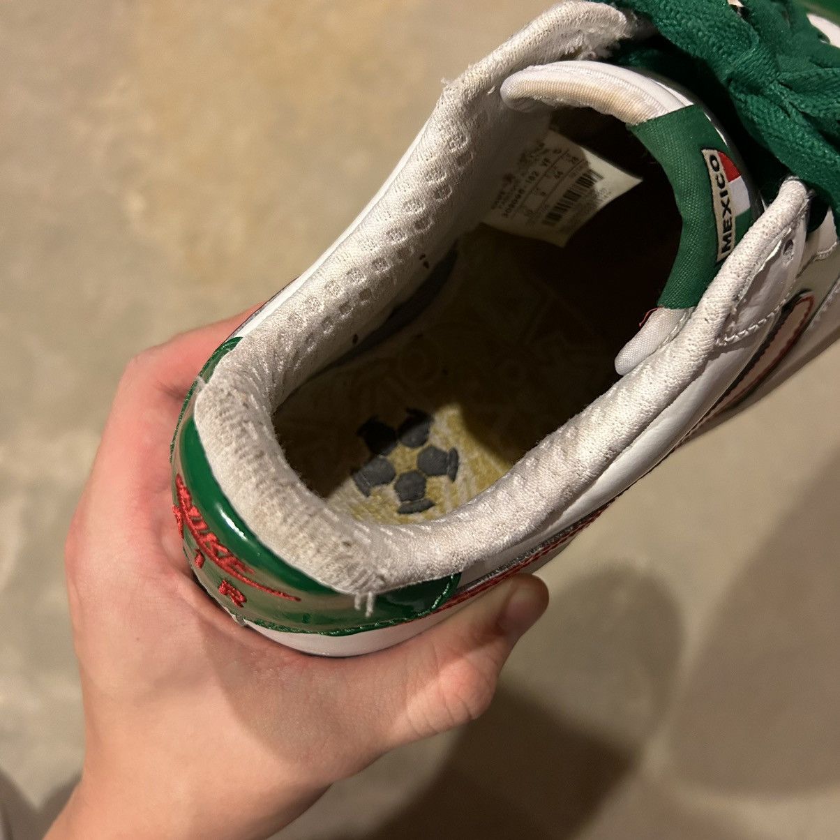 Nike × Vintage Nike Air Force 1 Low World Cup Mexico 2006 US 10 Size US 10 / EU 43 - 10 Thumbnail
