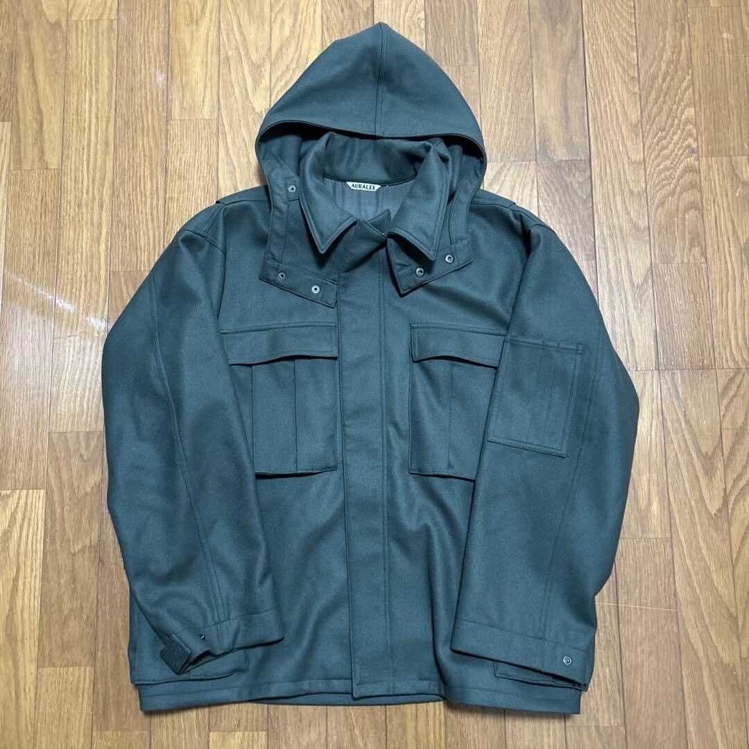 Auralee Auralee 16AW Wool Hooded Hunting Jacket Size US L / EU 52-54 / 3 - 1 Thumbnail