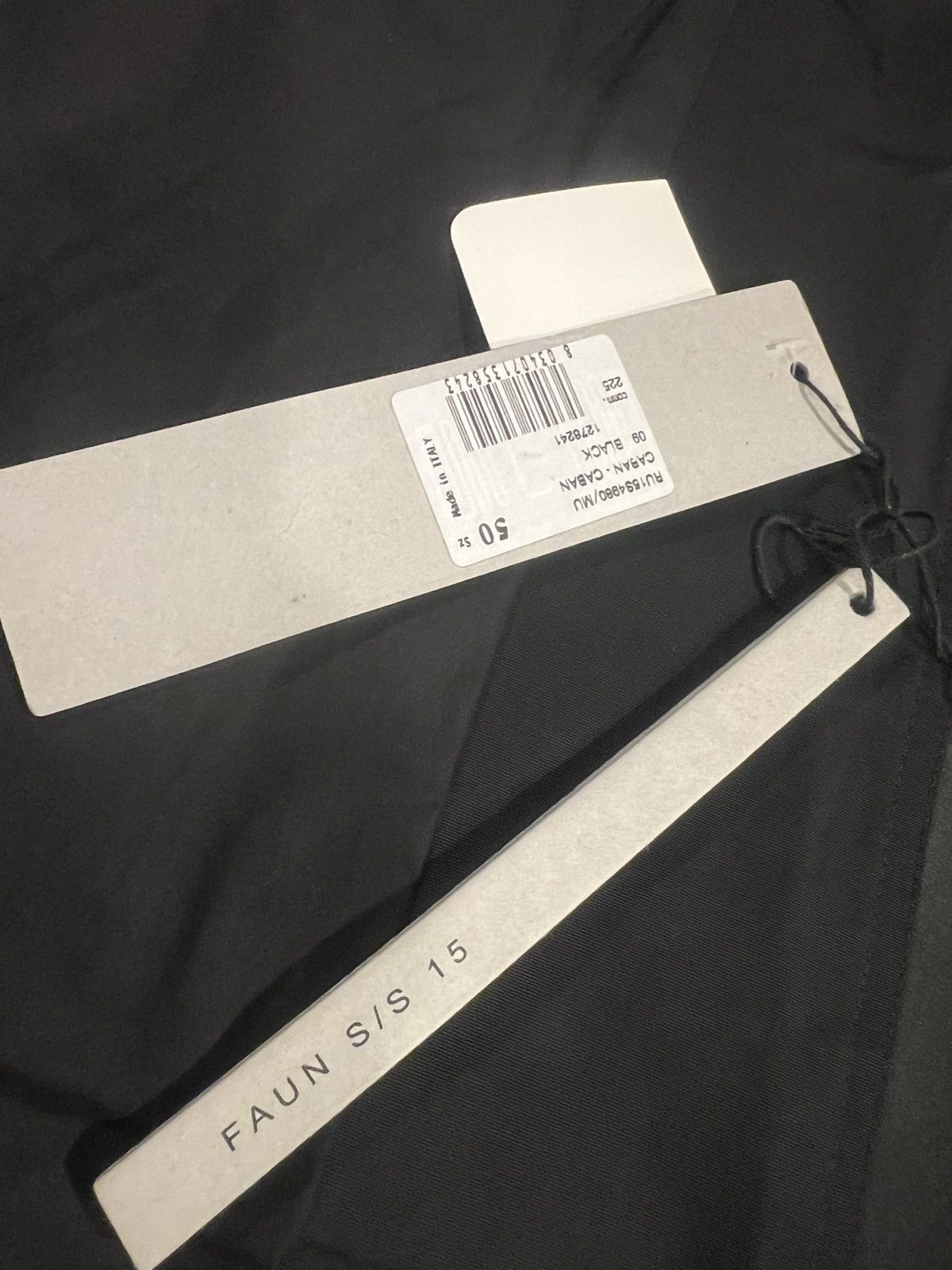 Rick Owens Rick Owens men’s Faun s/s 15 Cuban jacket. 50/40. $2890 Size US M / EU 48-50 / 2 - 3 Thumbnail