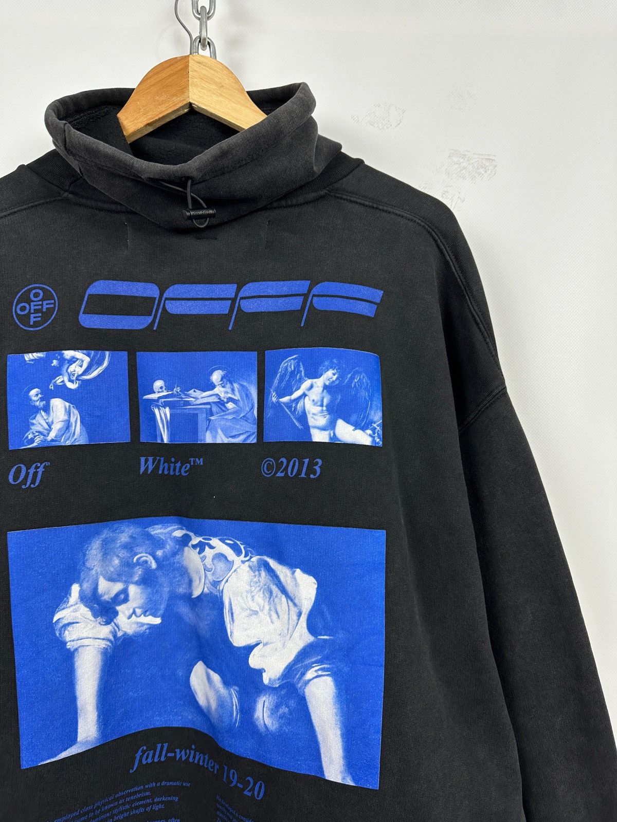 Off-White Off White Hardcore Caravaggio Black T-Shirt Size US S / EU 44-46 / 1 - 7 Thumbnail