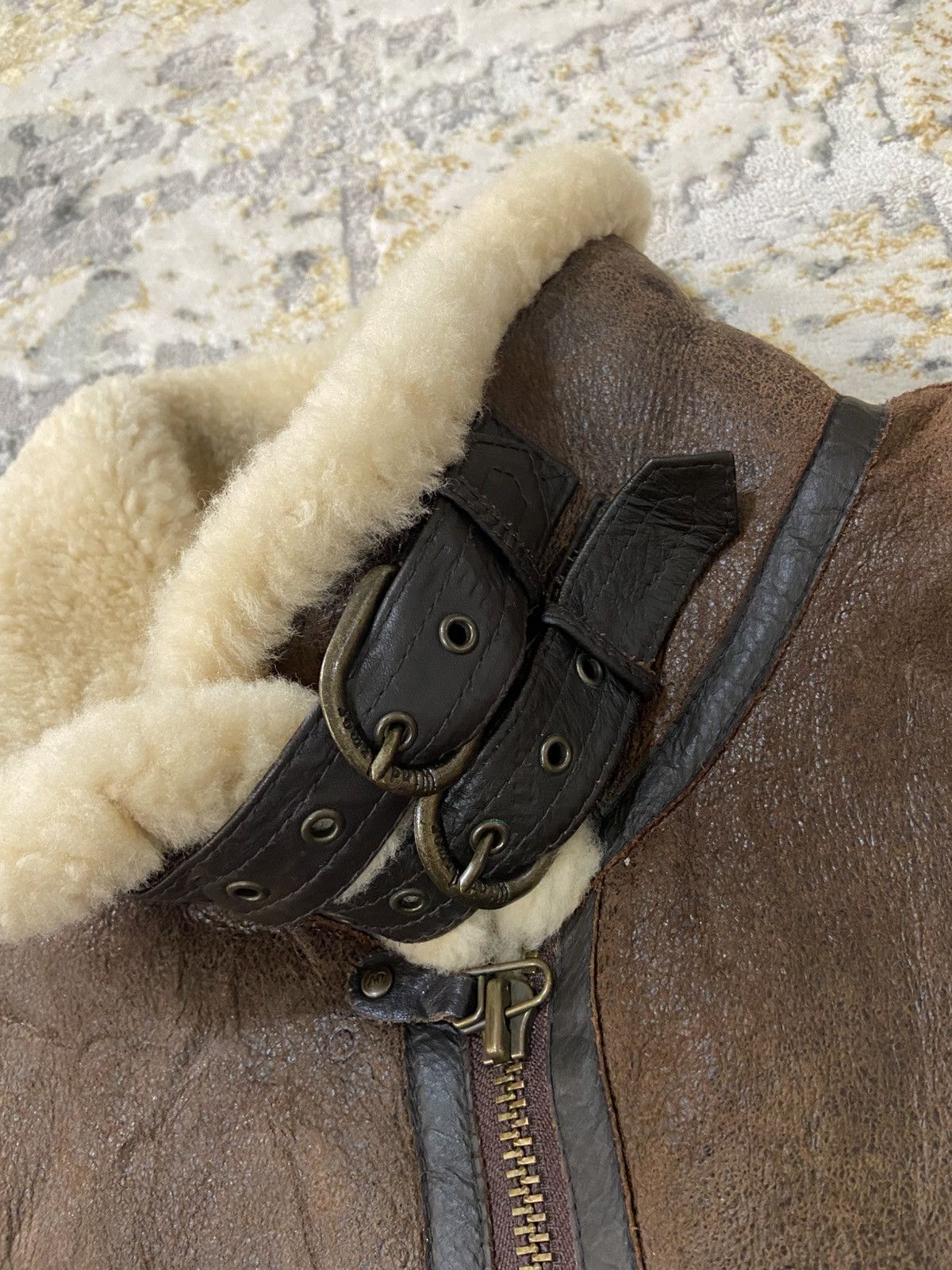 Vintage VINTAGE B3 WIND ARMOUR SHEEPSKIN SHERPA Size US L / EU 52-54 / 3 - 9 Thumbnail