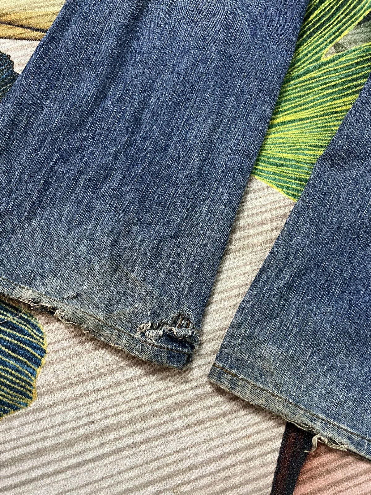 Levi's 💥FLARE💥VINTAGE LEVIS 512 DISTRESSED JEANS VERY RARE Size US 32 / EU 48 - 8 Thumbnail